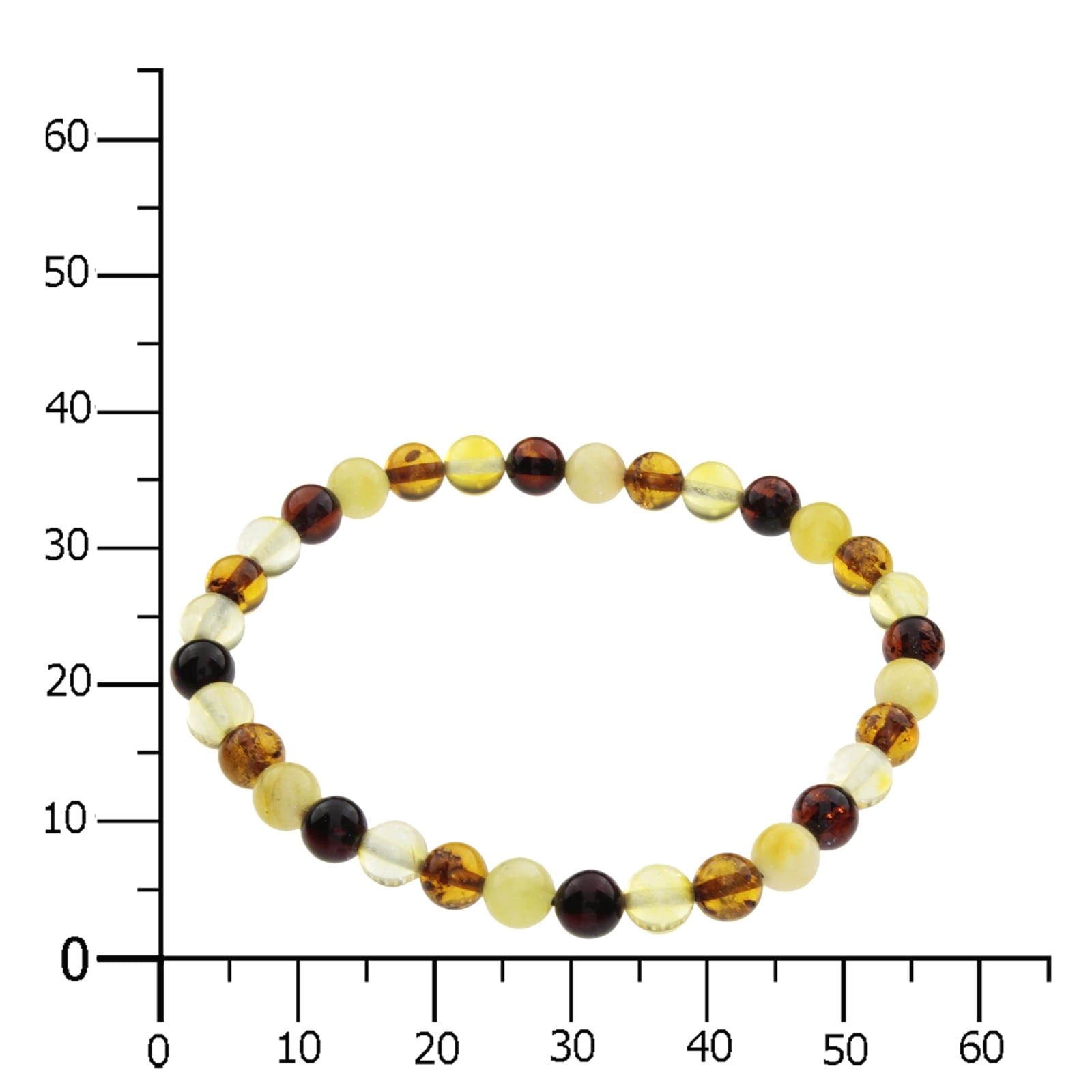 OSTSEE-SCHMUCK Armband »Ostsee-Schmuck Armband Kugel 6 mm Armband Kugel 6 mm«
