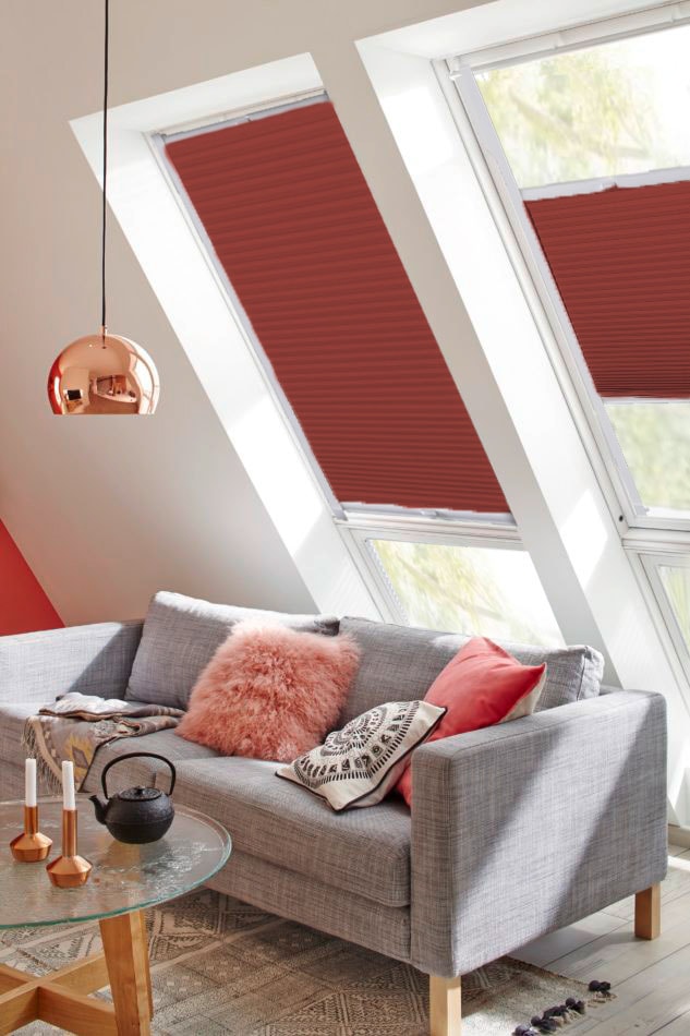 »StartUp Lichtschutz, Dachfensterplissee TL«, online sunlines bestellen Style verspannt, Führungsschienen mit Honeycomb