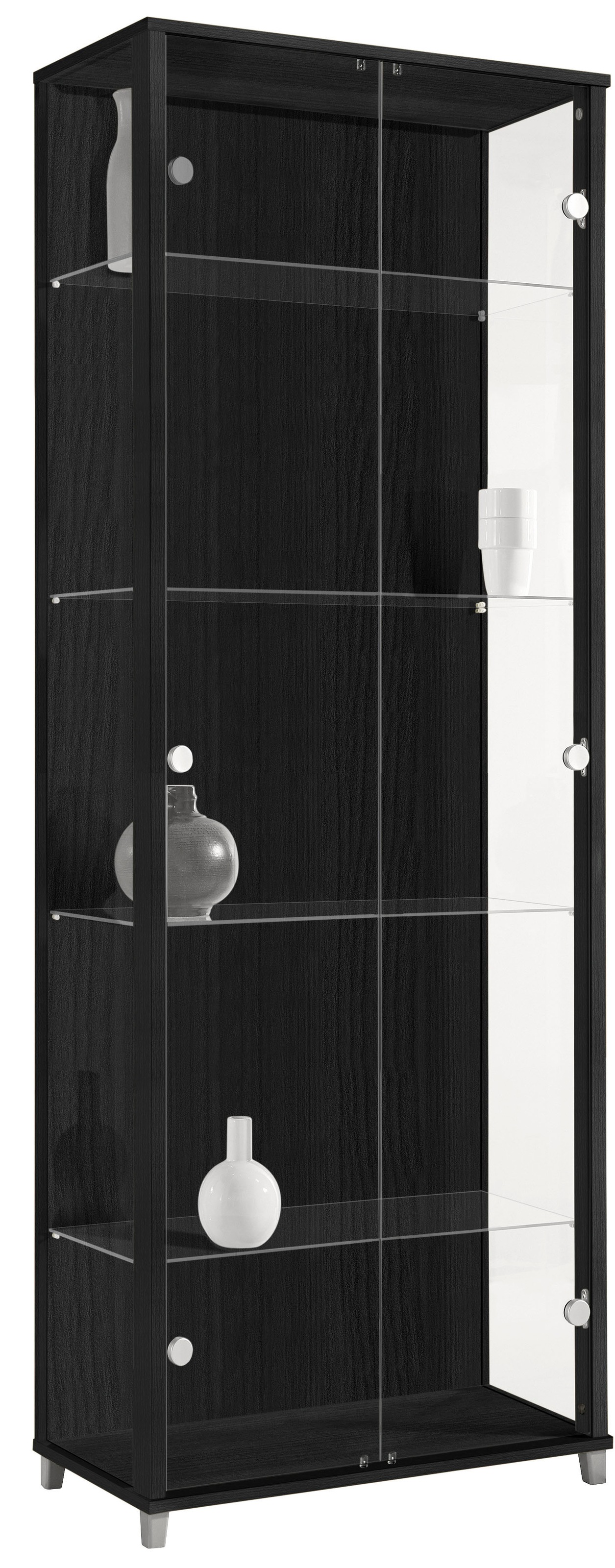 fif möbel Vitrine »OPTIMA« Standvitrine, Vitrinenschrank, Glasvitrine, Samm günstig online kaufen