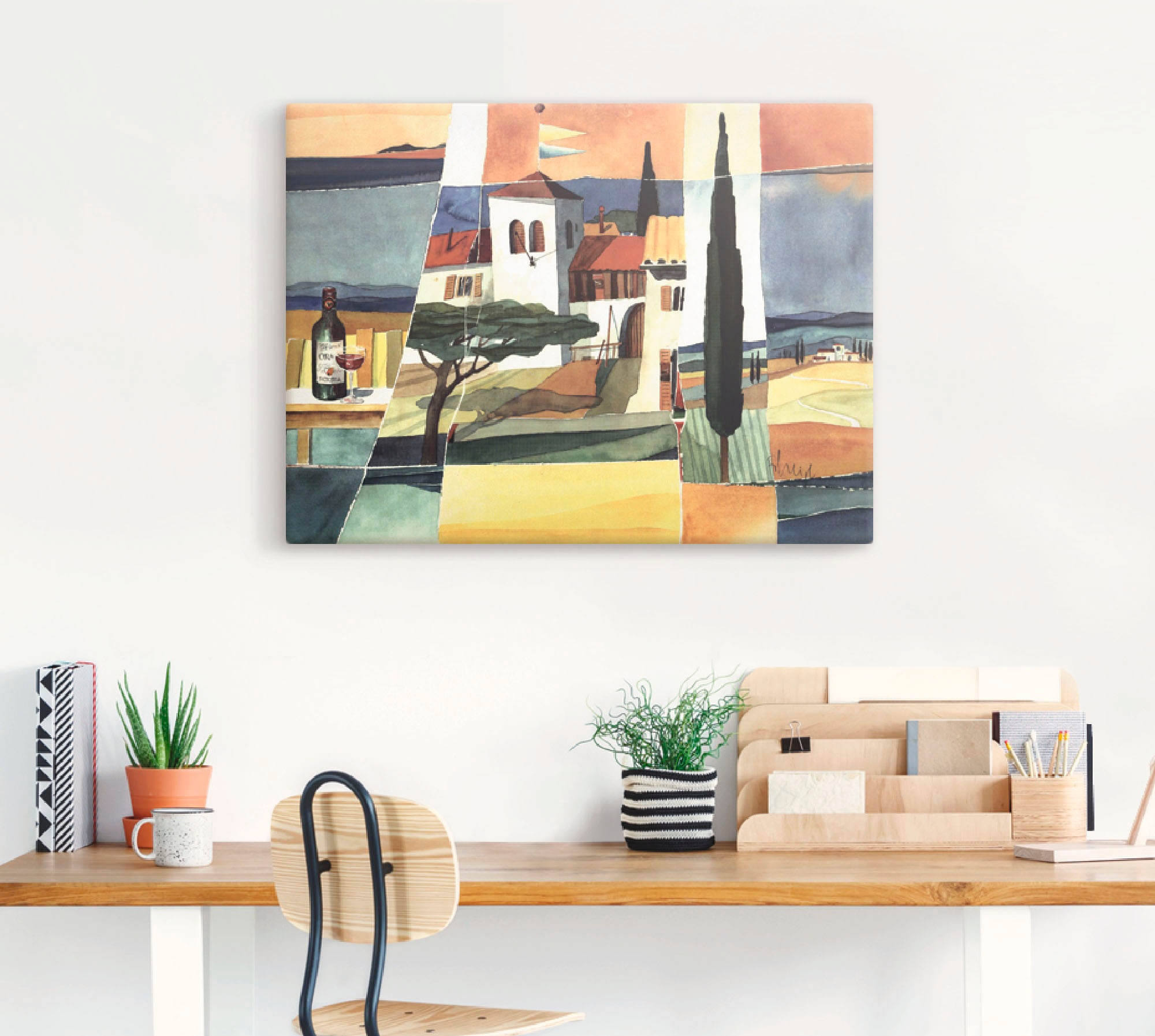 Artland Wandbild »Italien«, Europa, (1 St.), als Leinwandbild, Poster, Wand günstig online kaufen