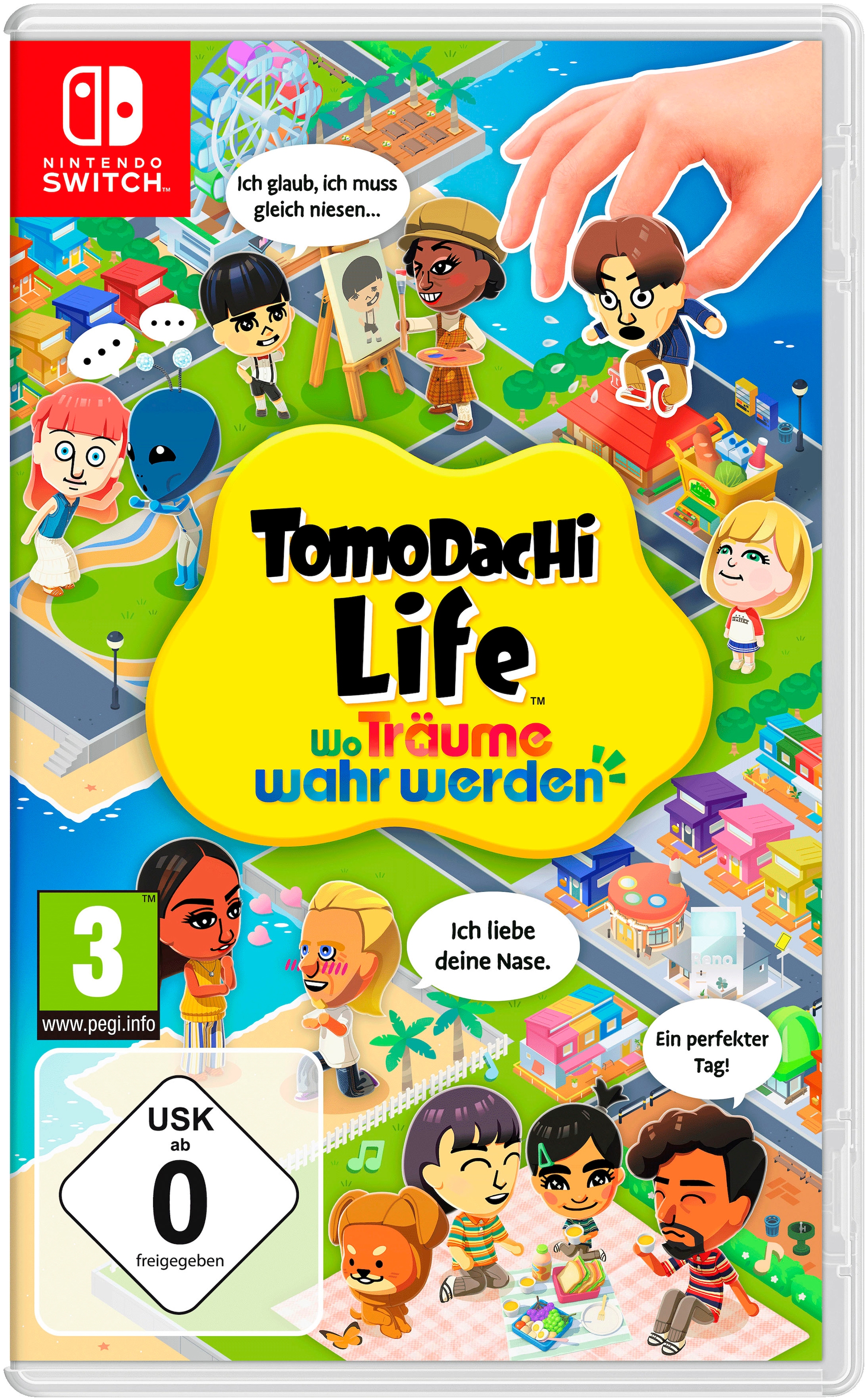 Nintendo Switch Konsolen-Set »Switch Lite + Tomodachi Life: Wo Träume wahr werden« 32 GB