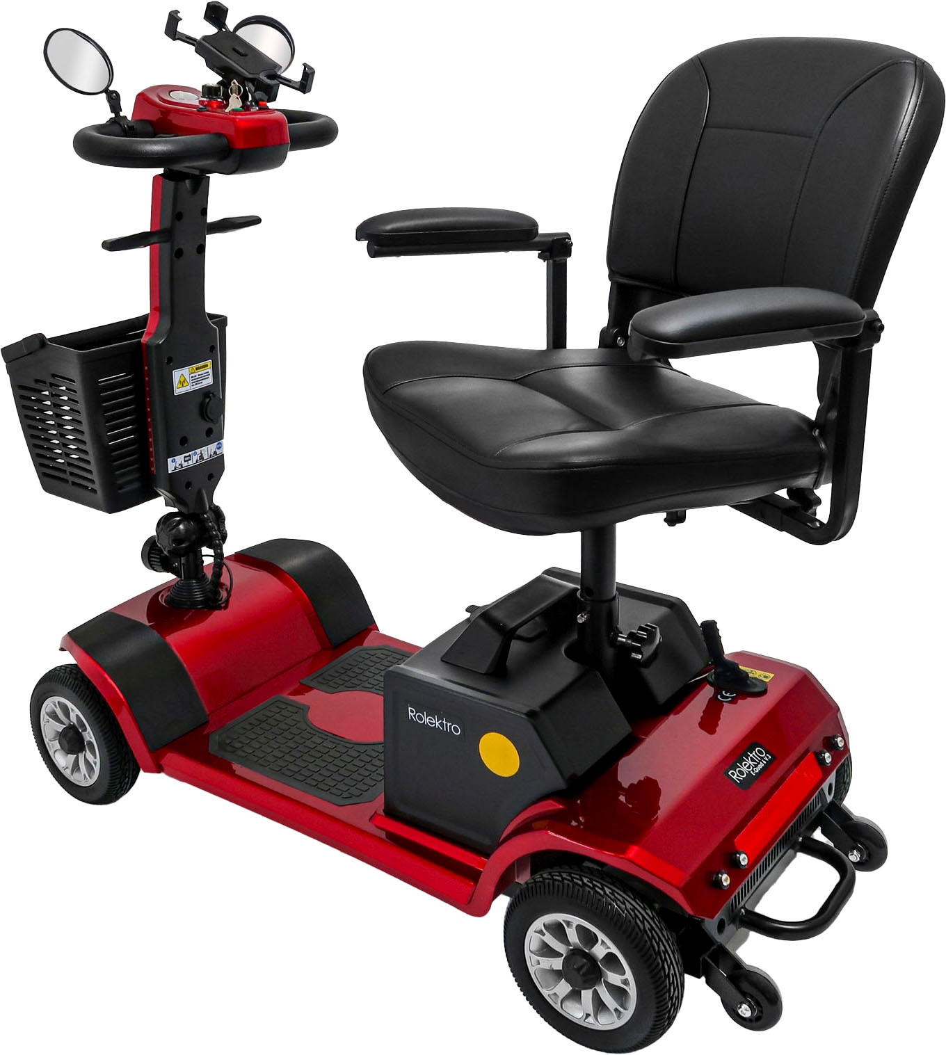 Rolektro Elektromobil »E-Quad 6 V.3, Rot, 24V-20Ah Lithium-Akku, 300 Watt«