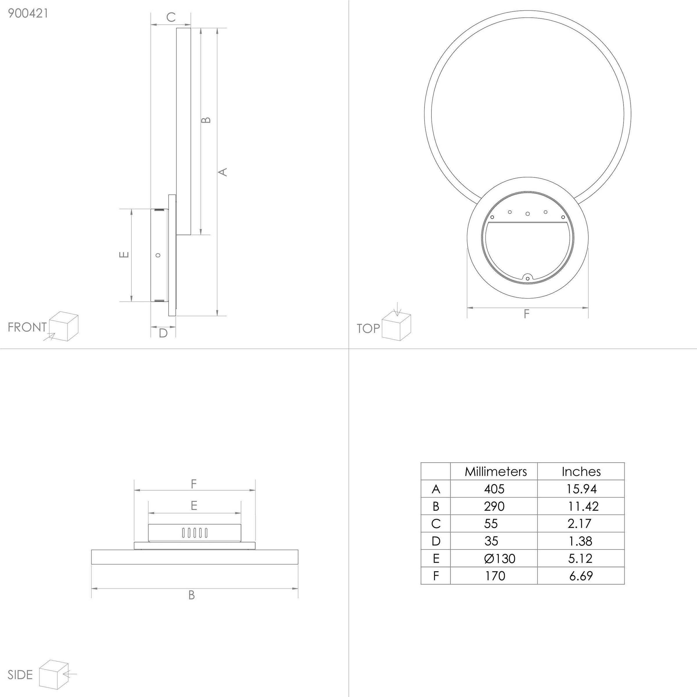 EGLO Deckenleuchte »GAFARES« LED-Modul 1 Stk. warmweiß - kaltweiß Deckenleuchte aus Alu, Stahl - 15W