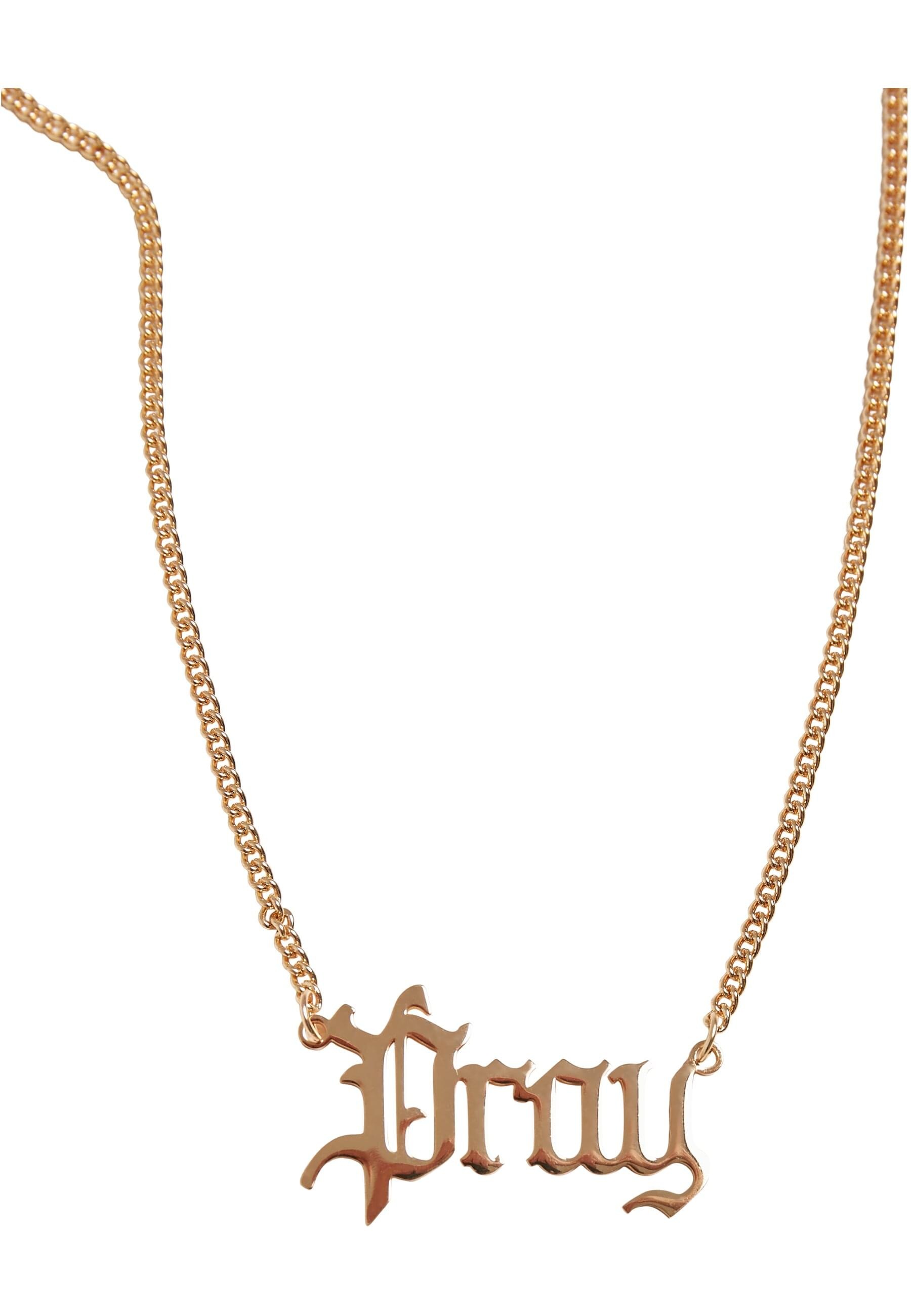MisterTee Edelstahlkette »MisterTee Unisex Pray Chunky Necklace«
