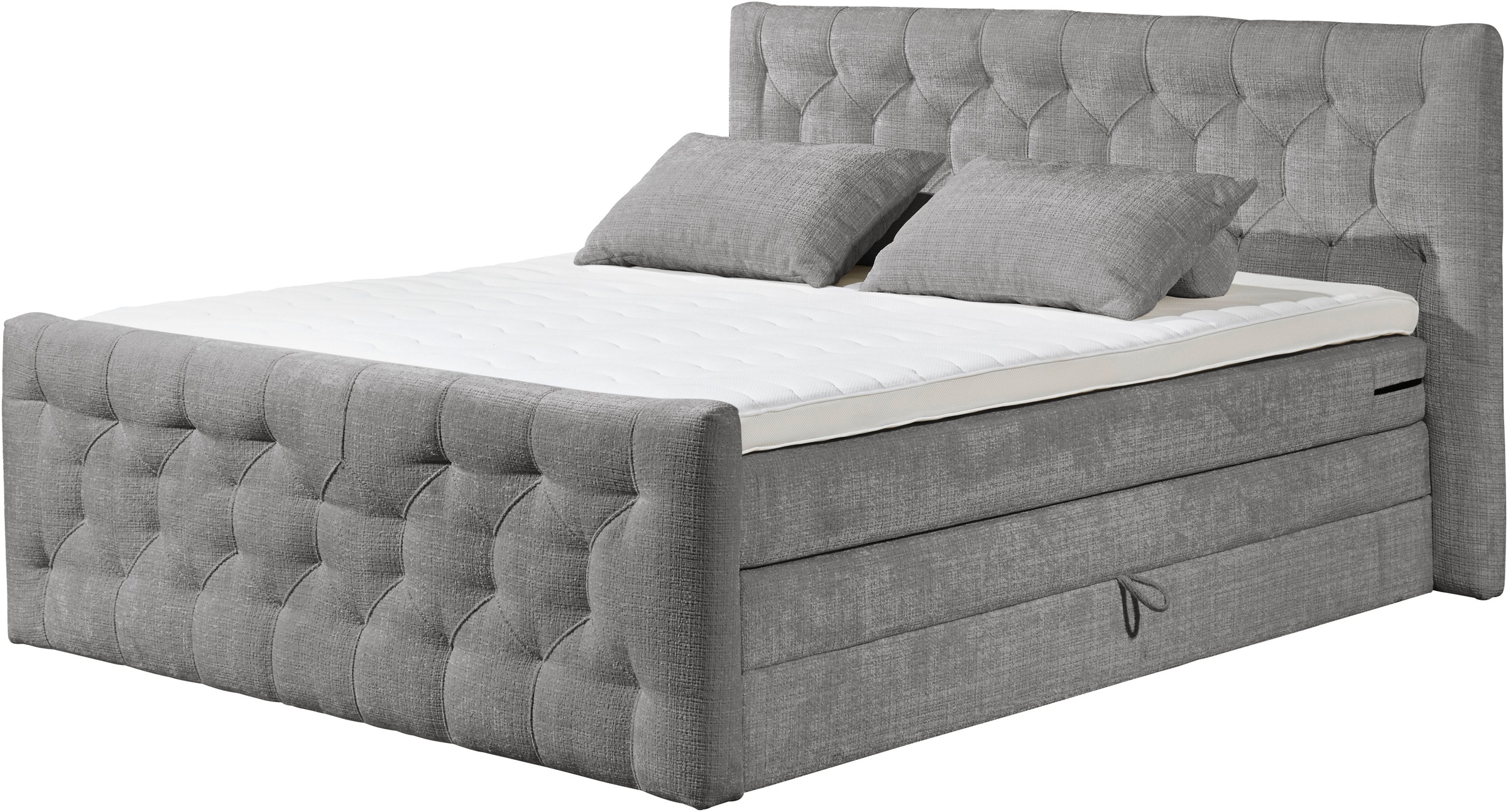 ED EXCITING DESIGN Boxspringbett »"Cashfield"! Topseller inkl. zwei Bettkäs günstig online kaufen