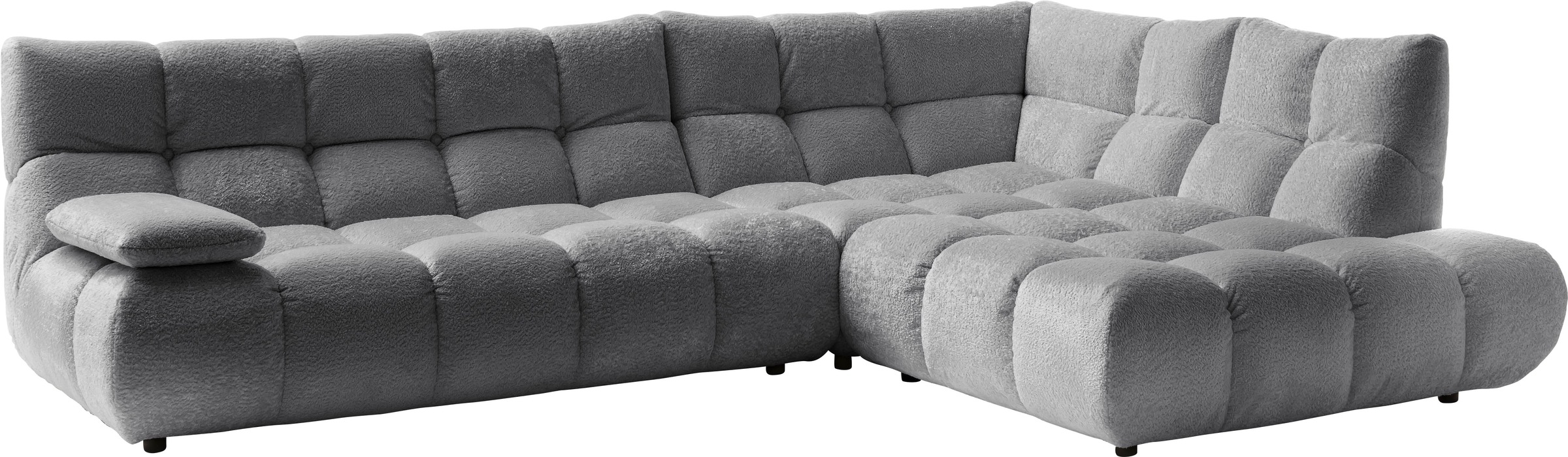 Home affaire Ecksofa »Graceland, mit klappbarer Armlehne, Breite 324 cm« günstig online kaufen