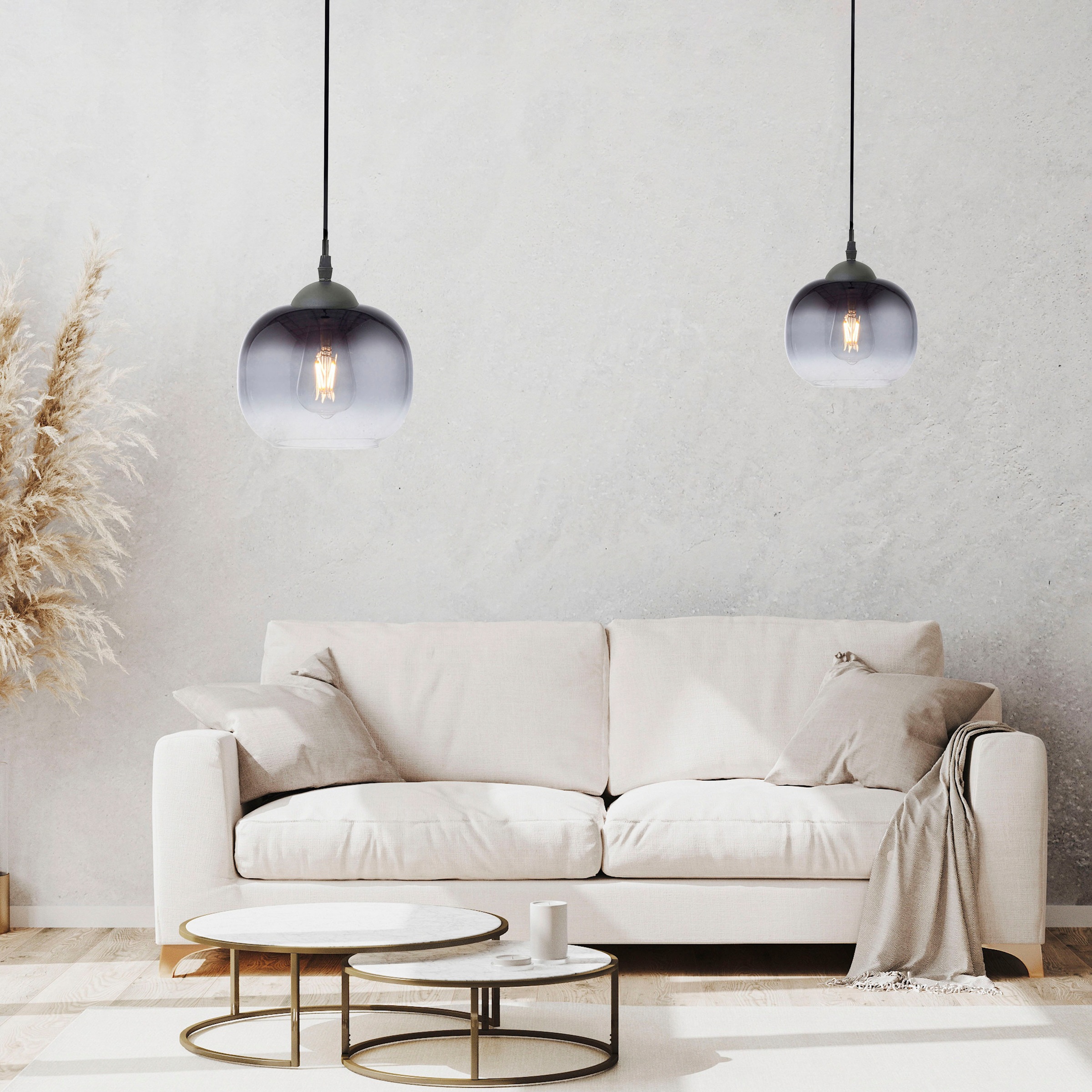 JUST LIGHT Pendelleuchte »ZEA«, 1 flammig, Leuchtmittel E27   ohne Leuchtmi günstig online kaufen