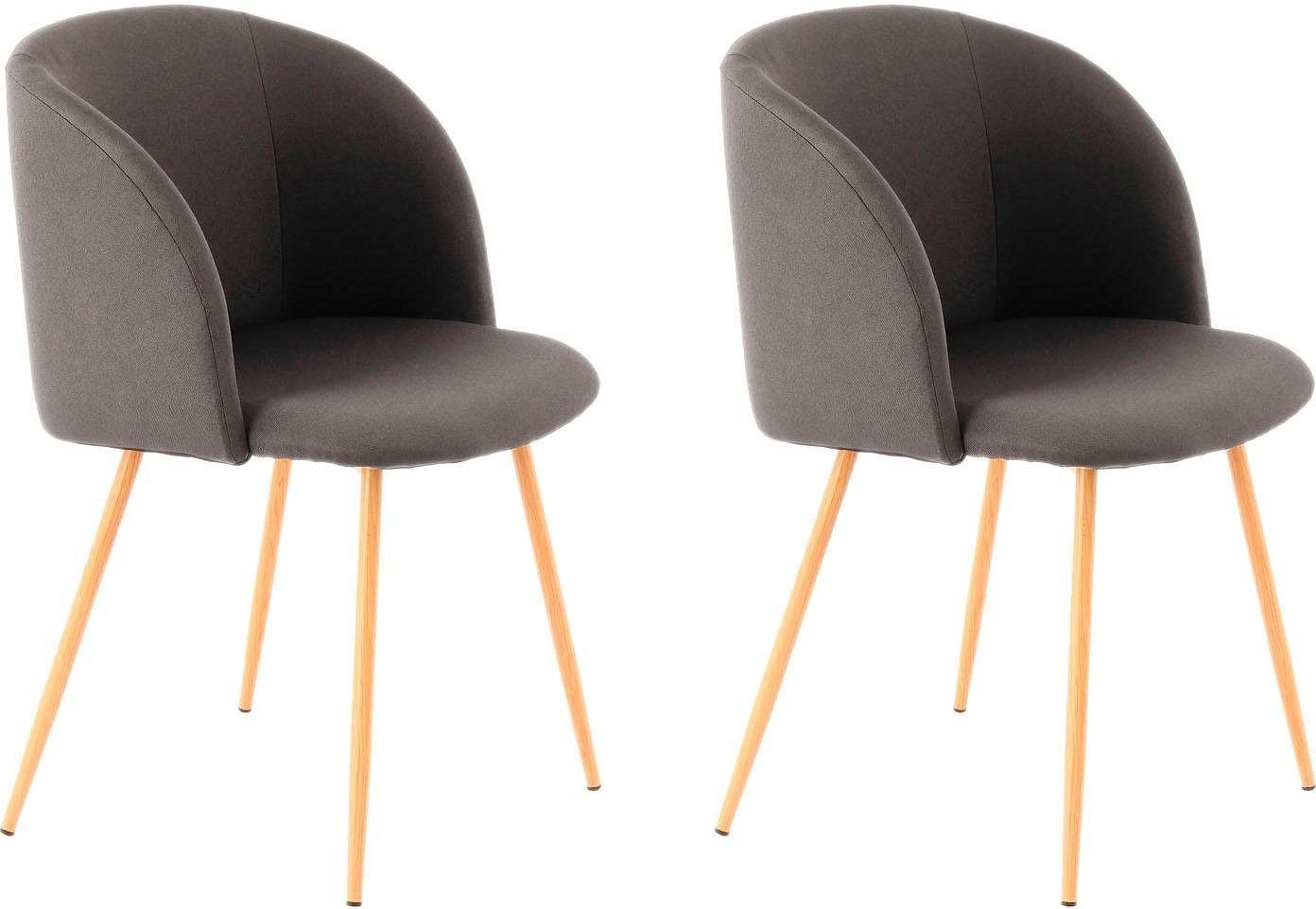 Kayoom Stuhl »Celina 210 2er-Set, Polsterstuhl, Sitzfläche aus Schaumstoff« günstig online kaufen