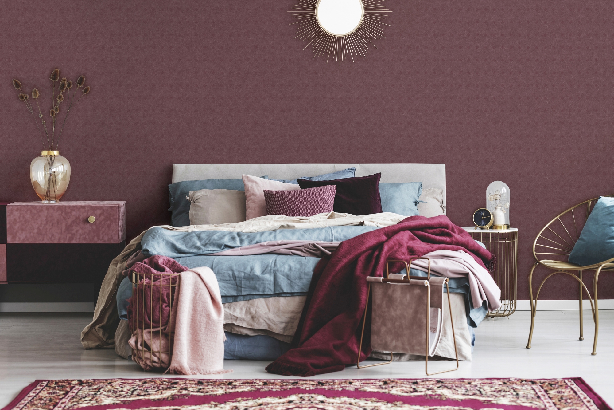 A.S. Création Vliestapete »Cuba«, Ethnomuster-abstrakt-minimalistisch, Geometrische Tapete Designer Metallic Tapeten Wohnzimmer Schlafzimmer