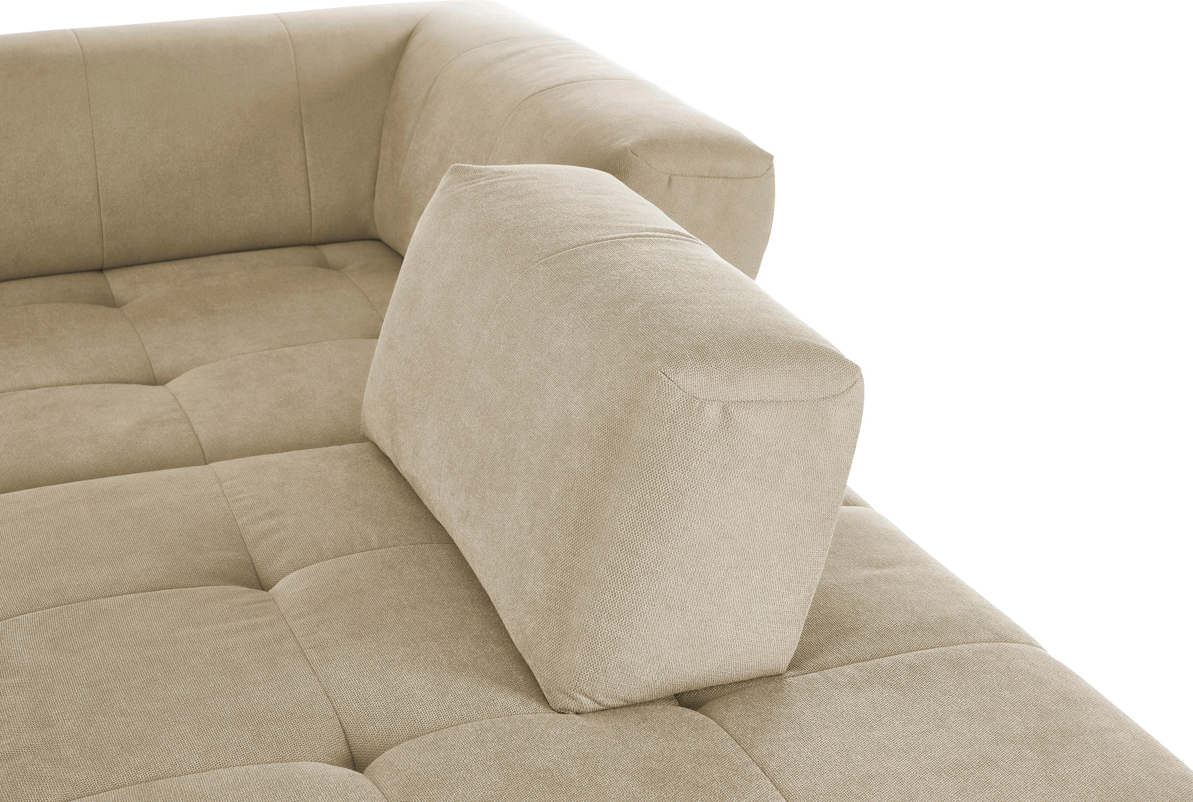 3C Candy Ecksofa »Yoshy Komfortsofa, bequem und modern, hochwertige Verarbeitungsdetails« Zwei verschiedene Sitztiefen durch verstellbare Rückenlehne, L-Form