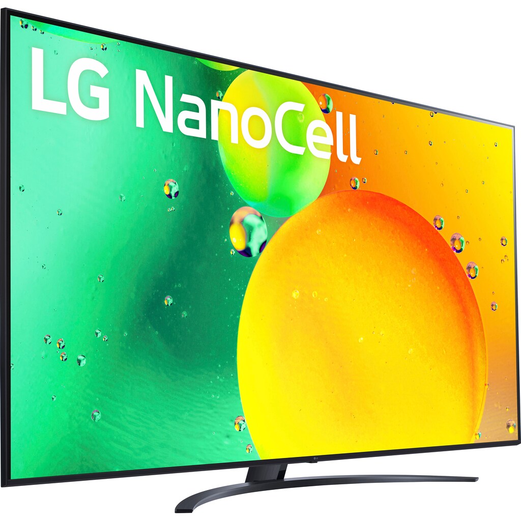 LG LCD-LED Fernseher »86NANO766QA«, 217 cm/86 Zoll, 4K Ultra HD, Smart-TV