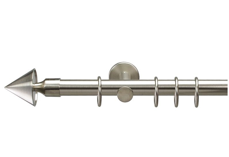 Liedeco Gardinenstange »Kegel« Ø 20 mm 1 läufig-läufig Fixmaß günstig online kaufen