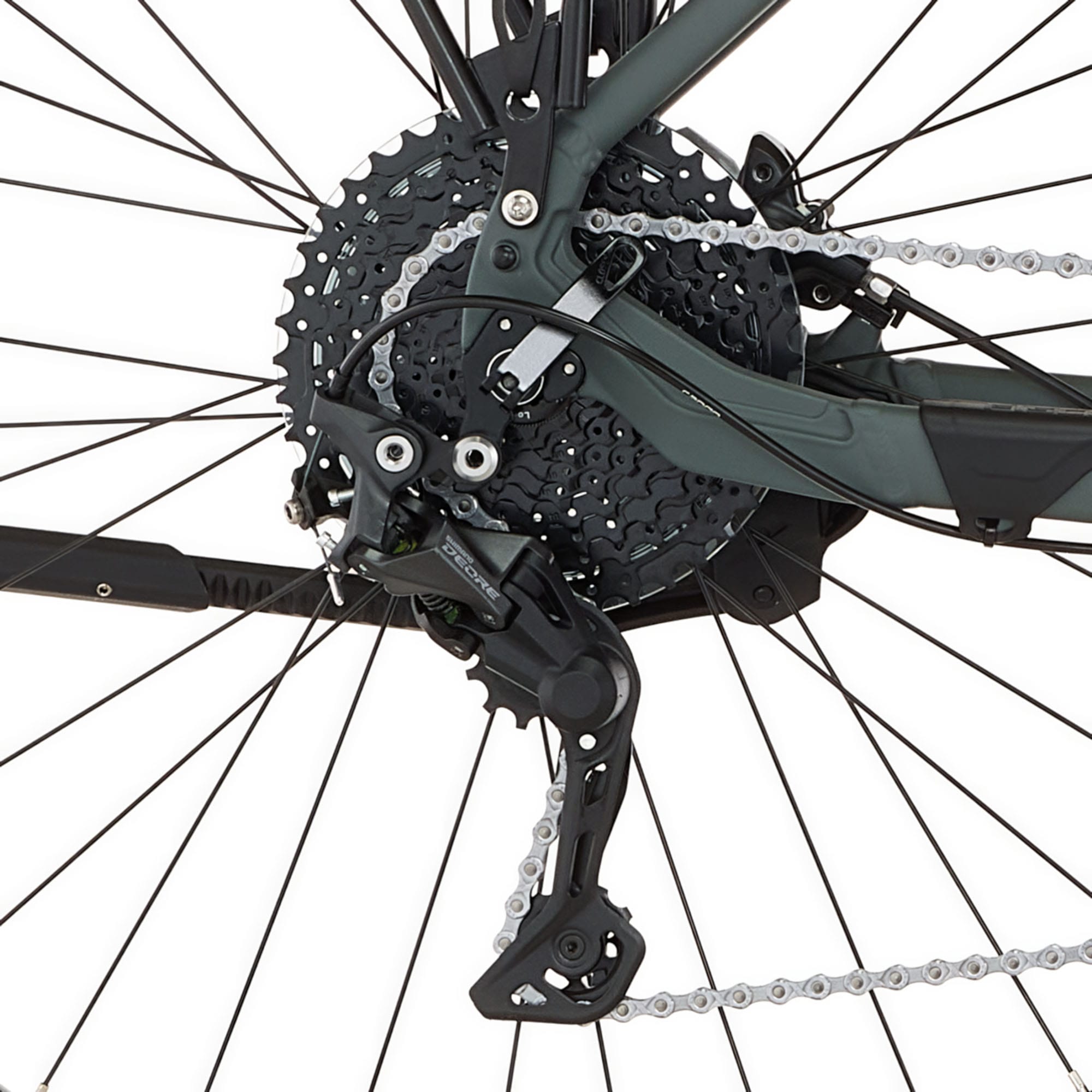 FISCHER Fahrrad E-Bike, 10 Gang, Shimano, Schaltwerk Deore