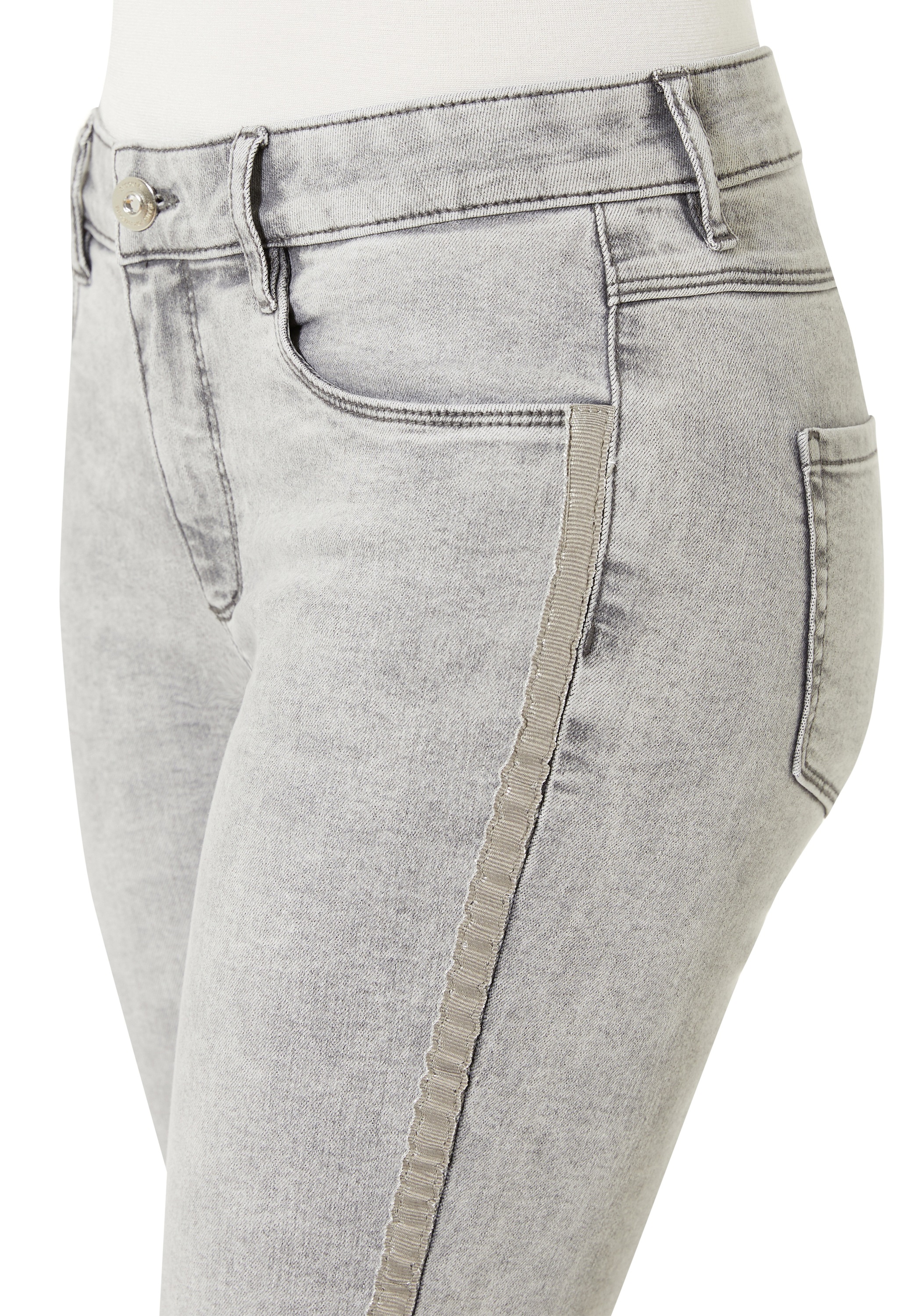 STOOKER WOMEN 5-Pocket-Jeans »Florenz Denim Slim Fit« Slim Fit Casual Clean Wash Denim Jeans für Damen