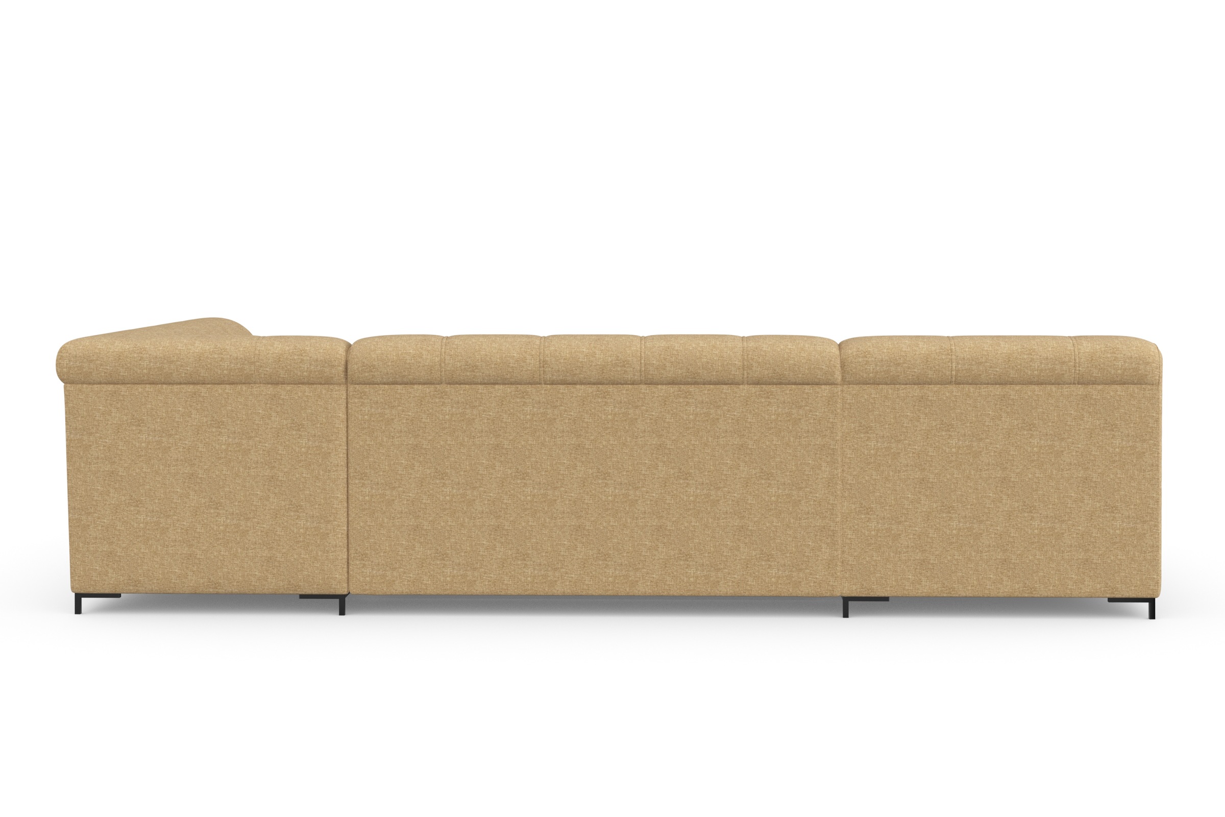 INOSIGN Wohnlandschaft »Balme, moderne Formensprache, zeitloses Design, U-Form«, Inkl. Zierkissen, wahlweise mit Bettfunktion