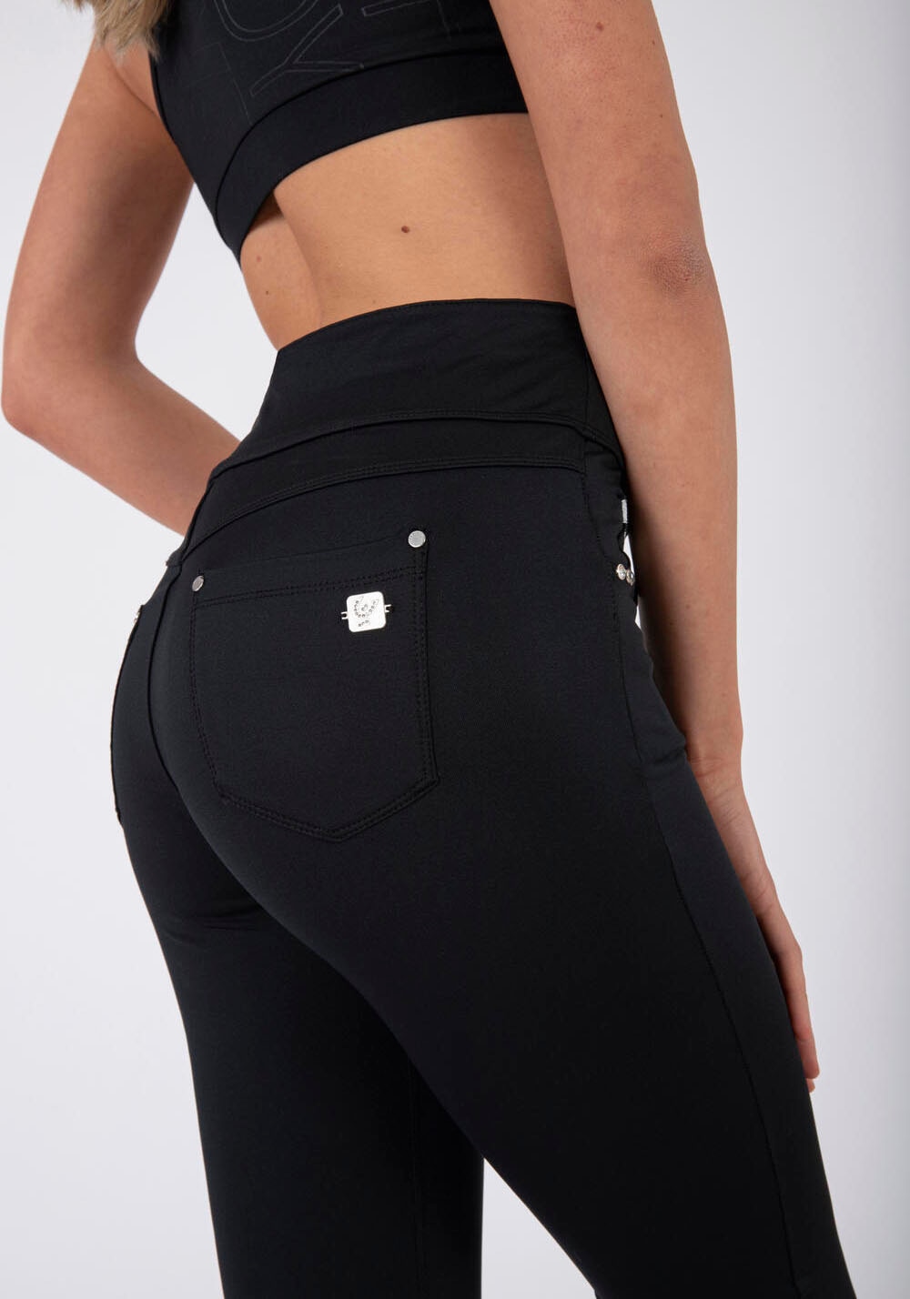 Freddy Leggings »NOW SKINNY YOGA«, mit umschlagbaren Taillenbund