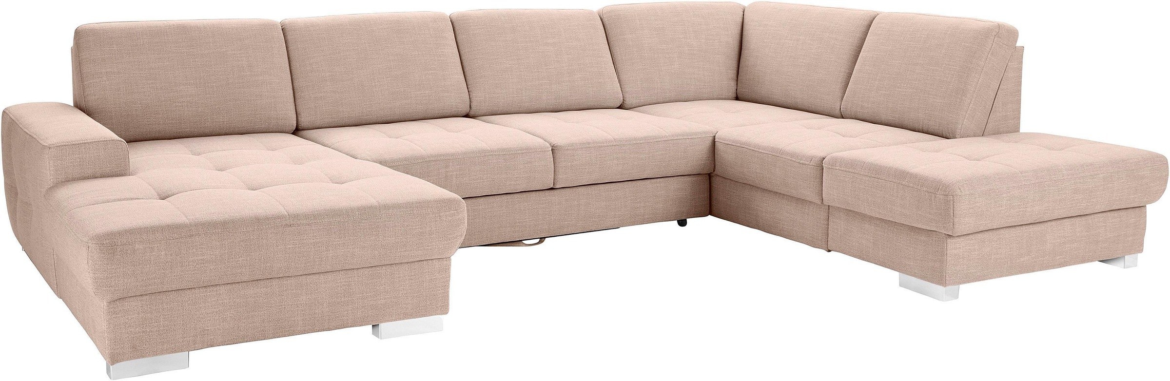 sit&more Wohnlandschaft »Santorini U-Form«, mit Federkern und Sitztiefenver günstig online kaufen
