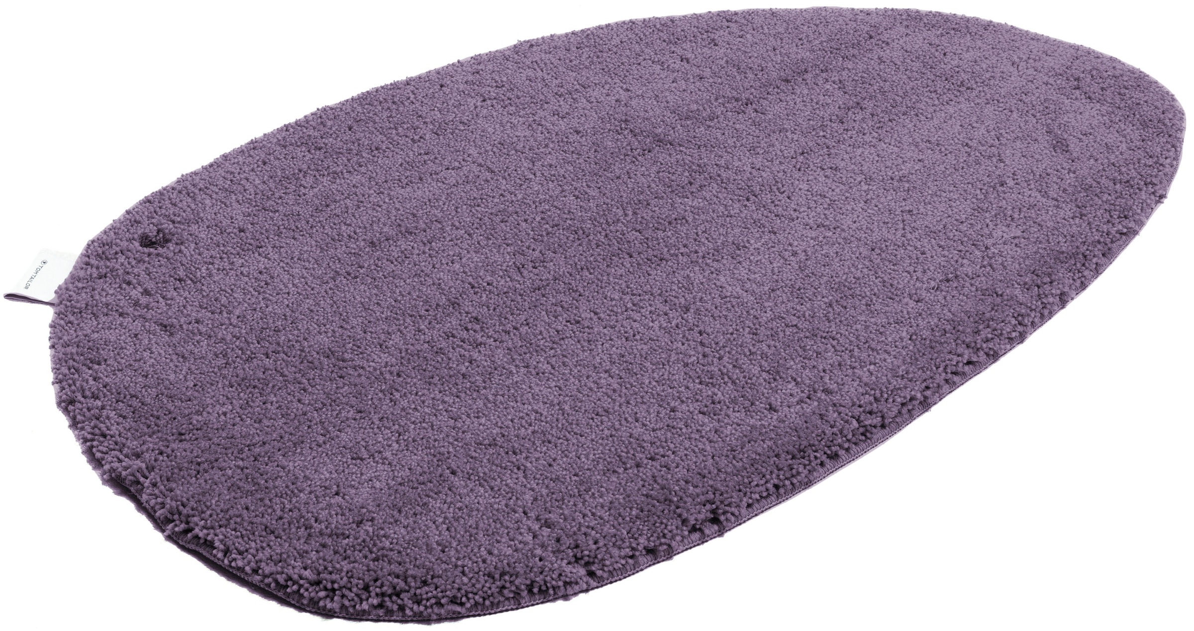 TOM TAILOR Badematte »Cozy Bath UNI«, rutschhemmend beschichtet, fußbodenheizungsgeeignet, Badteppich, Uni Farben, rechteckig, rund und oval erhältlich