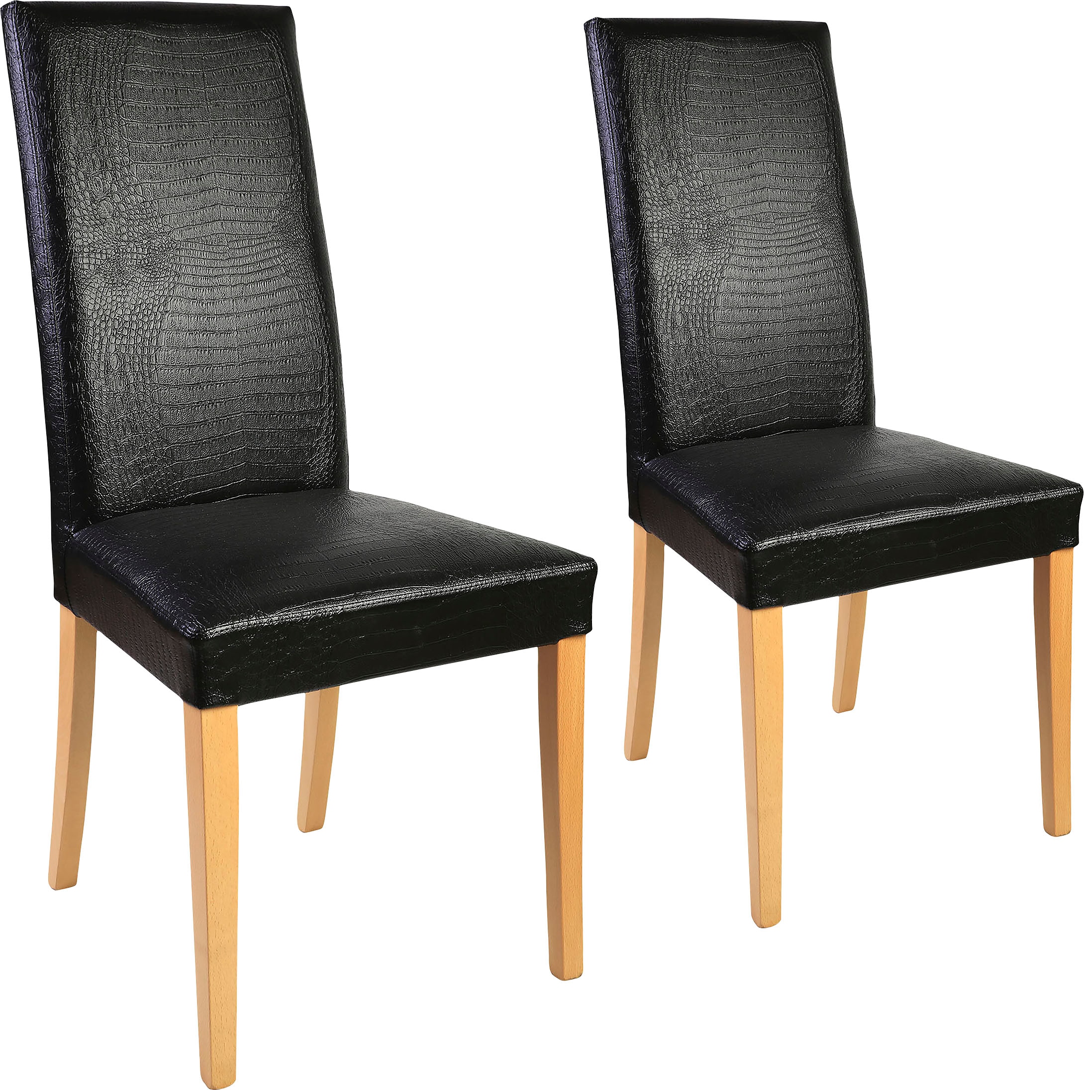 Home affaire Polsterstuhl »Java«, (Set), 2 St., Kunstleder, Kunstlederbezug günstig online kaufen