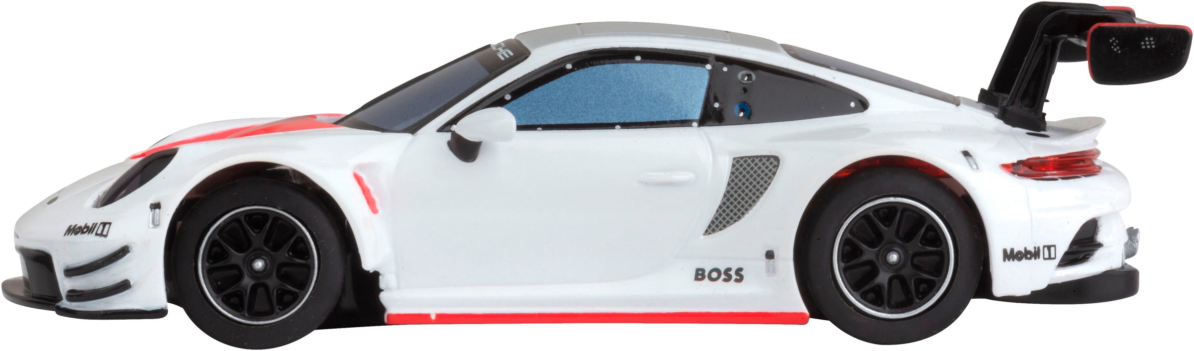 Carrera® Rennbahn-Auto »Carrera Hybrid, Porsche 911 GT3 R, White Lightning«