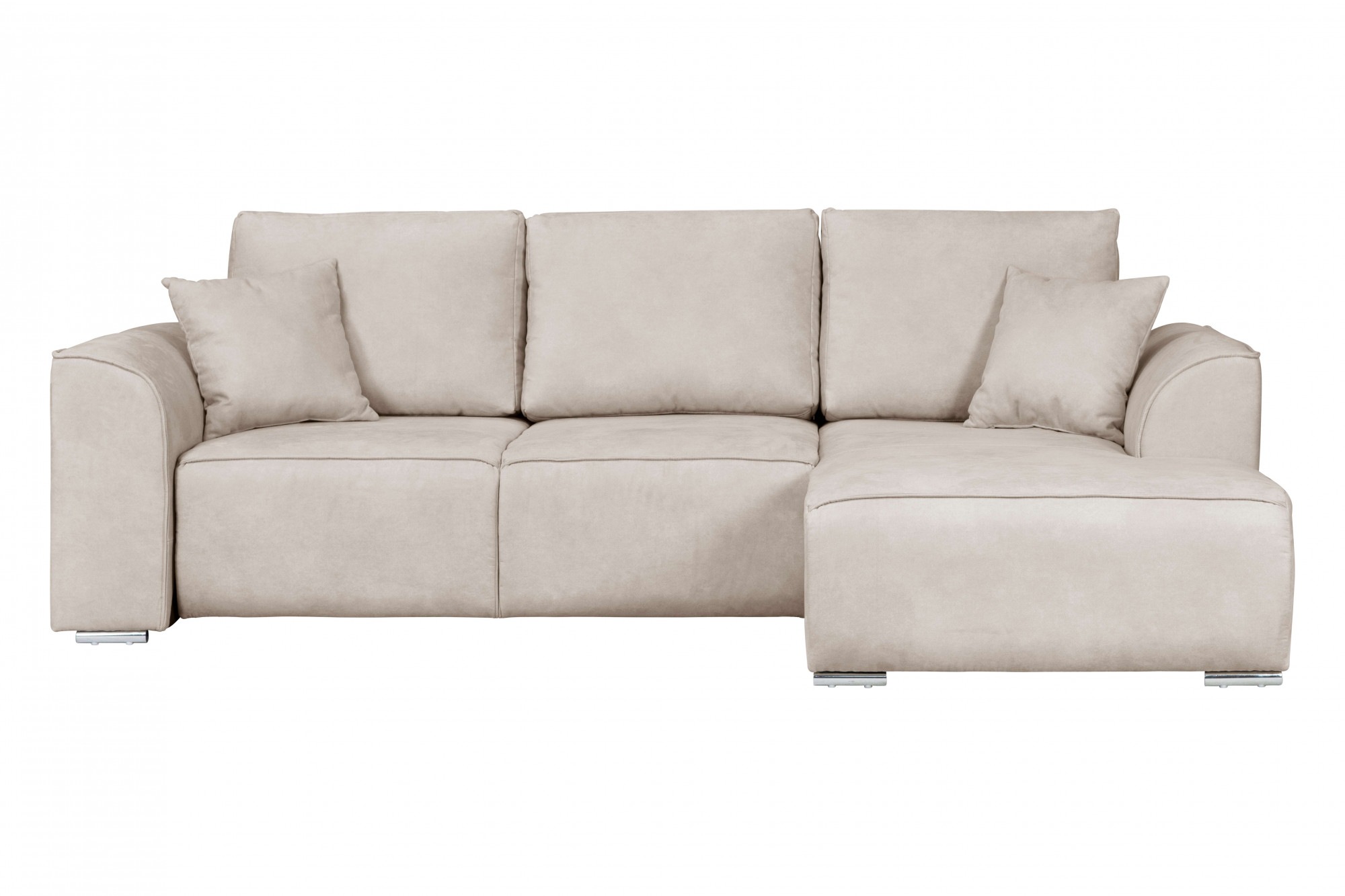 OTTO home Ecksofa »BEATRICE optionale Schlafsofa mit Bettkasten, B/T/H: 265 günstig online kaufen
