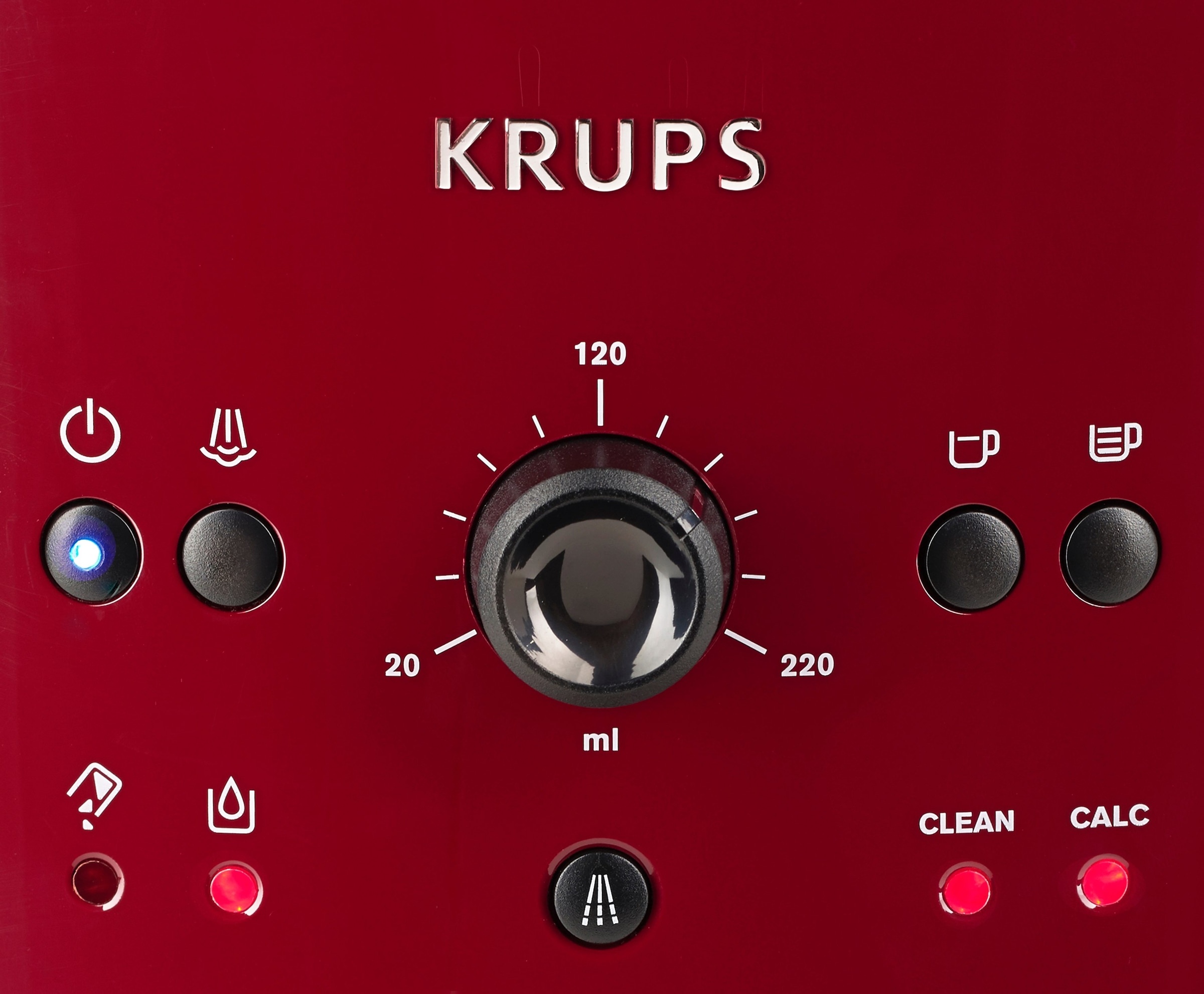 Krups Kaffeevollautomat »EA8107 Arabica« 2-Tassen-Funktion, manueller Dampfdüse, 2 voreingestelle Kaffeestärken