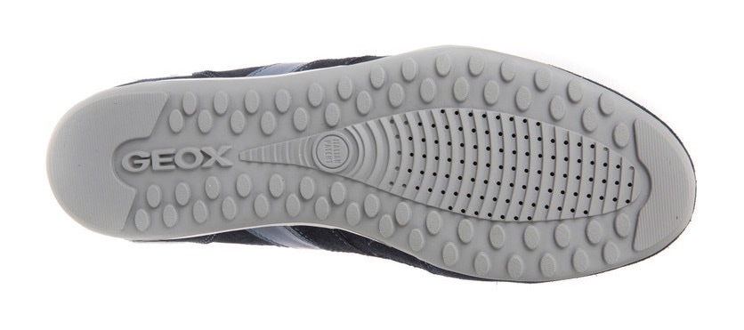 Geox Sneaker »U WELLS A«, Freizeitschuh, Schnürschuh mit Logoverzierung