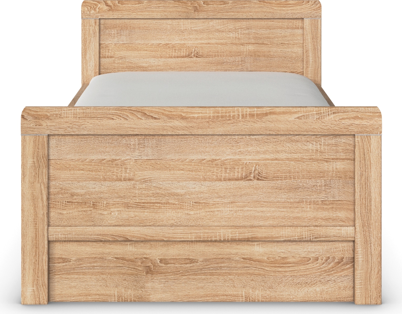 rauch Stauraumbett »Bett Einzelbett Stollenbett Bettkästen EVELYN«, in Komforthöhe mit Holzkopfteil sowie Schubladen MADE IN GERMANY
