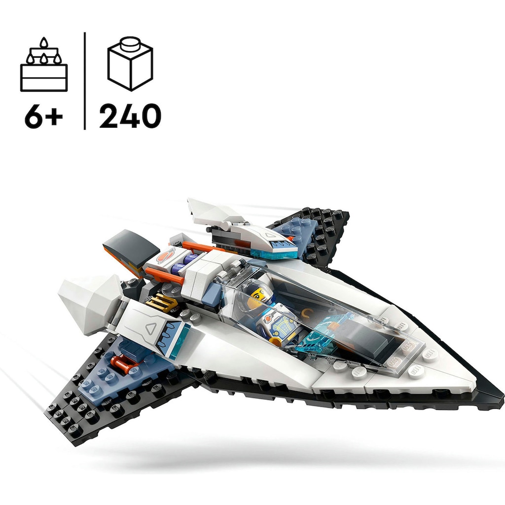 LEGO® Konstruktionsspielsteine »Raumschiff (60430), LEGO City«, (240 St.)
