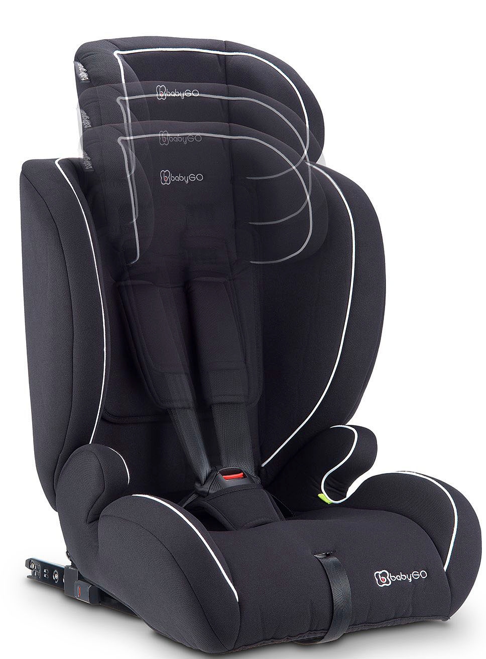 BabyGo Autokindersitz »FreeFix Isize«, für Körpergröße von 76-150 cm