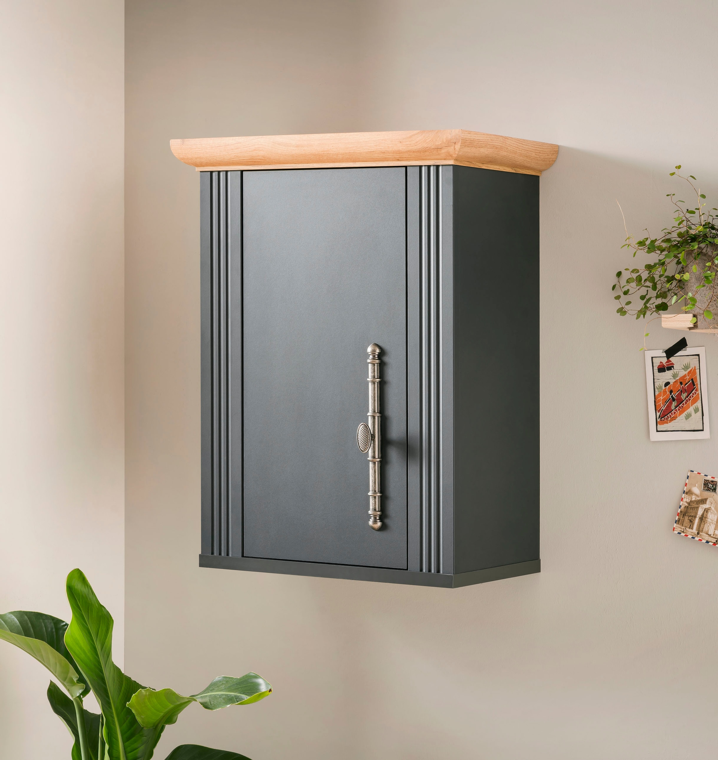 KOCHSTATION Hängeschrank »Westminster«, im romantischen Landhausstil, Breite 56 cm