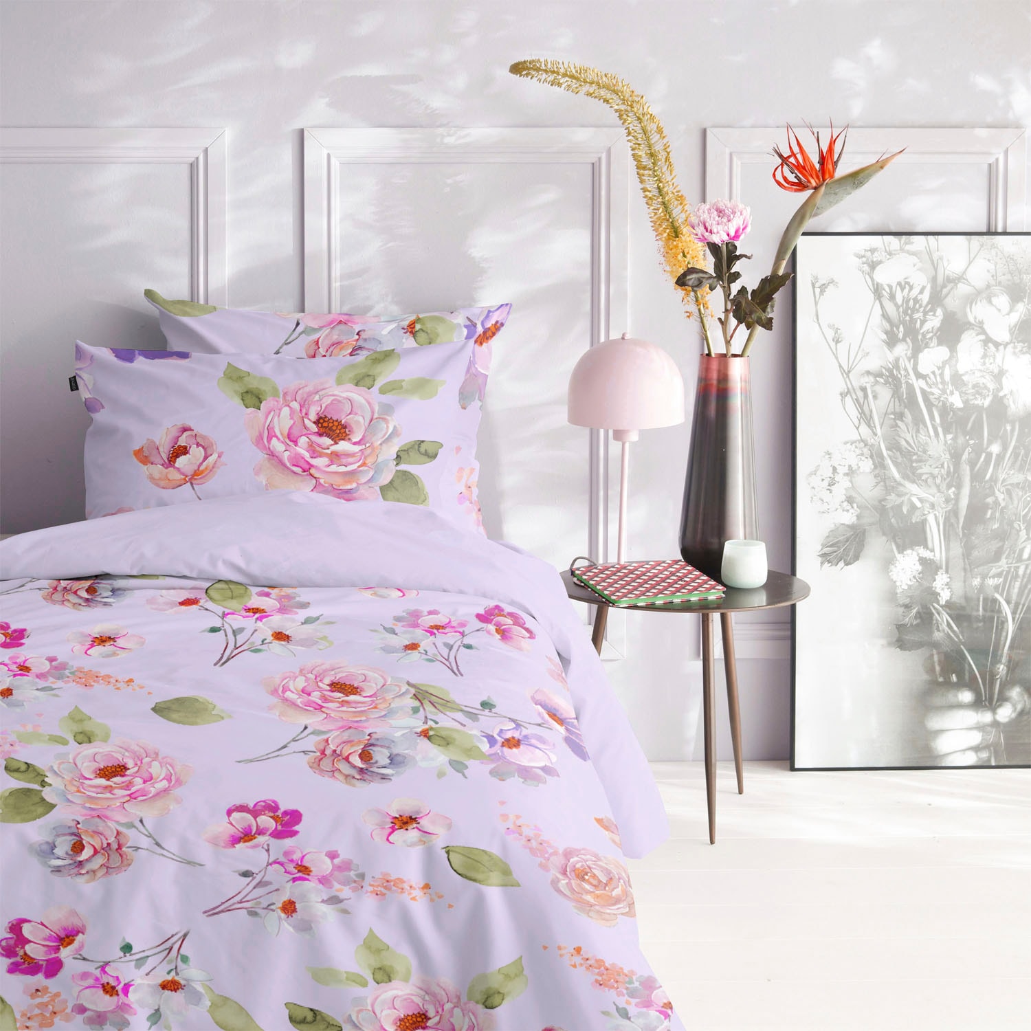 Cinderella Wendebettwäsche »Vivienne«, mit floralem Print