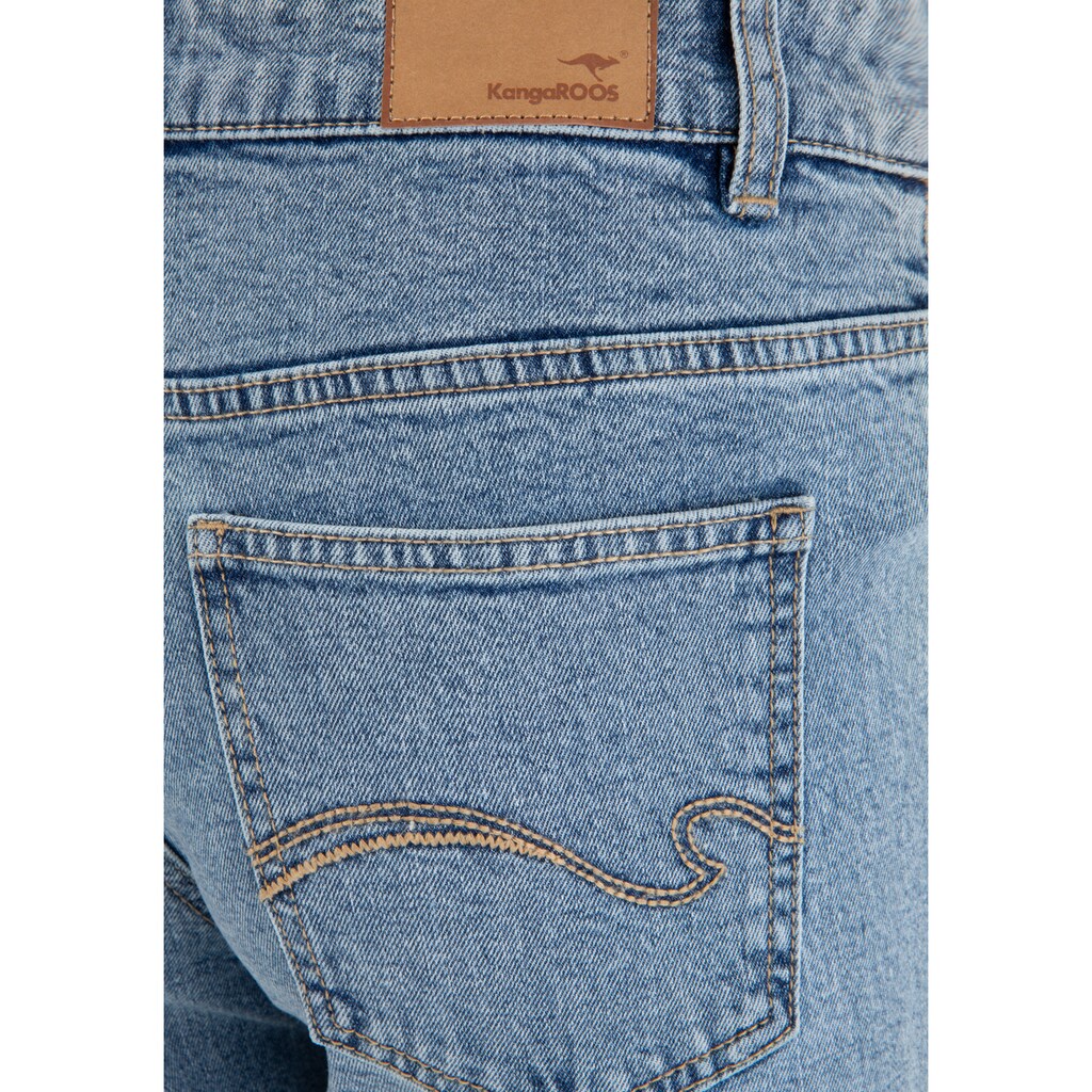 KangaROOS 5-Pocket-Jeans »BOYFRIEND«, mit Destroyed-Effekt - NEUE KOLLEKTION