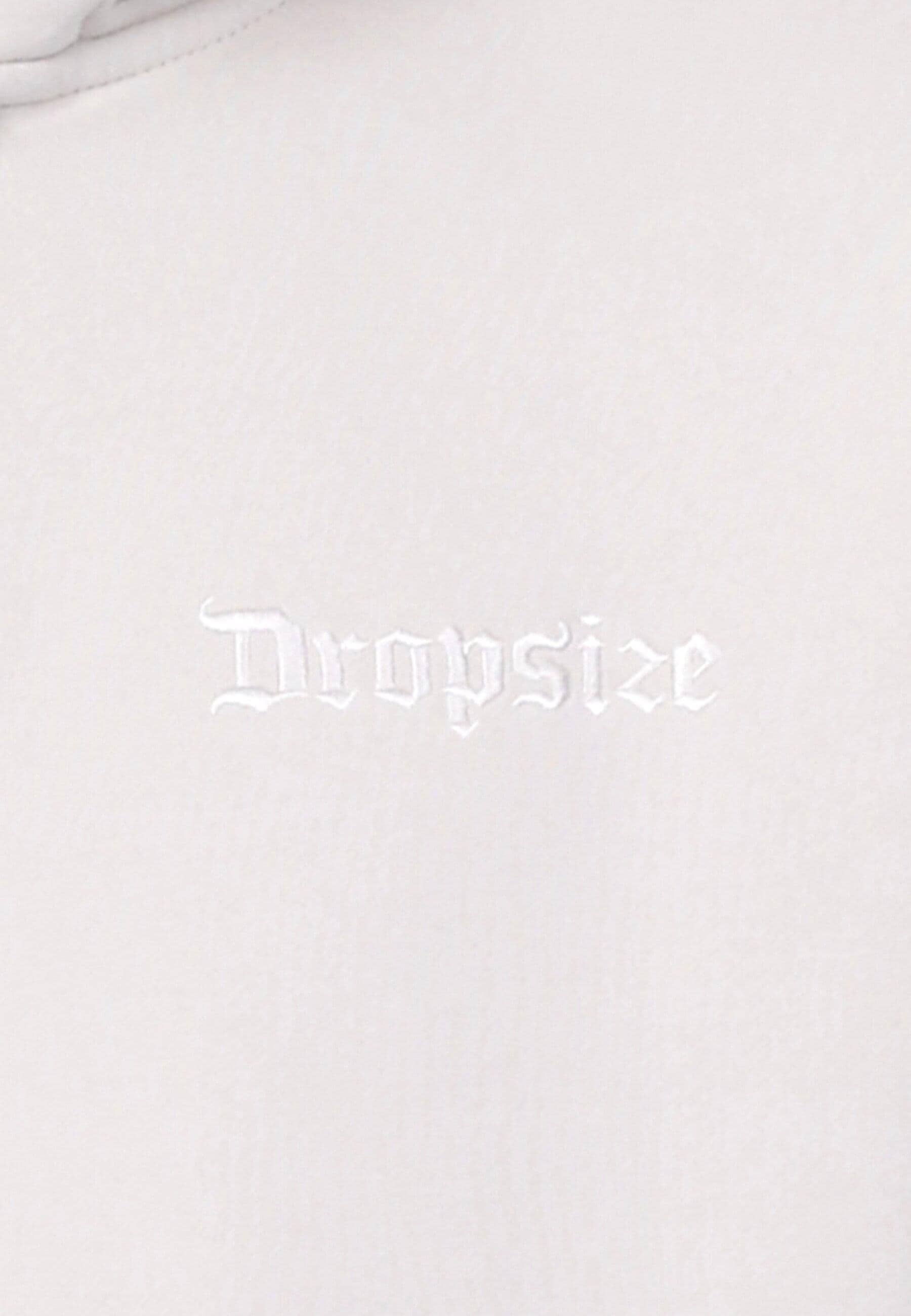 Dropsize Sweatjacke »Dropsize HEAVY OVERSIZE EMBO ZIPPER HOODIE«