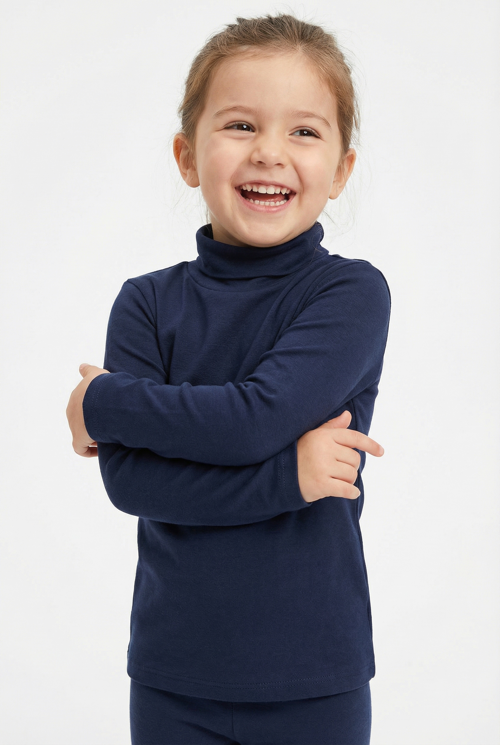 happy girls Rollkragenshirt in Basic-Form - perfekt als Unterziehshirt