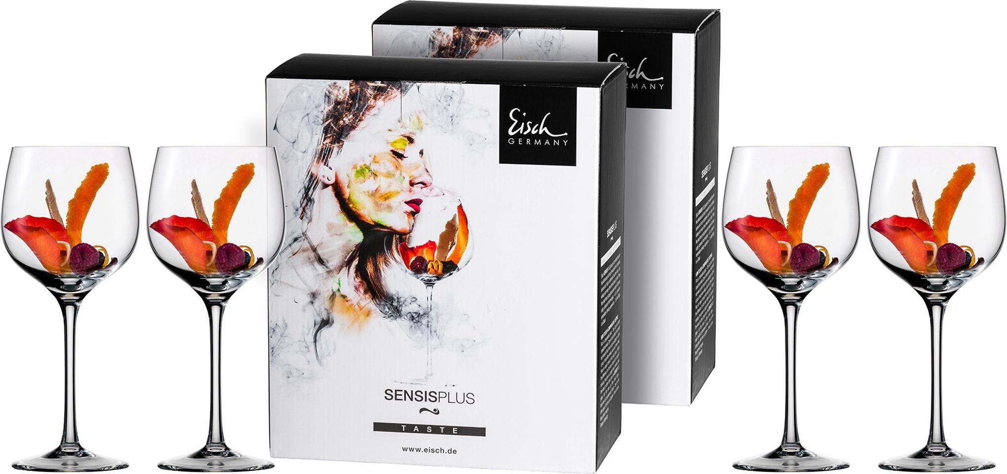 Eisch Rotweinglas »Superior SensisPlus«, (Set, 4 tlg.), (Burgunderglas), Bl günstig online kaufen