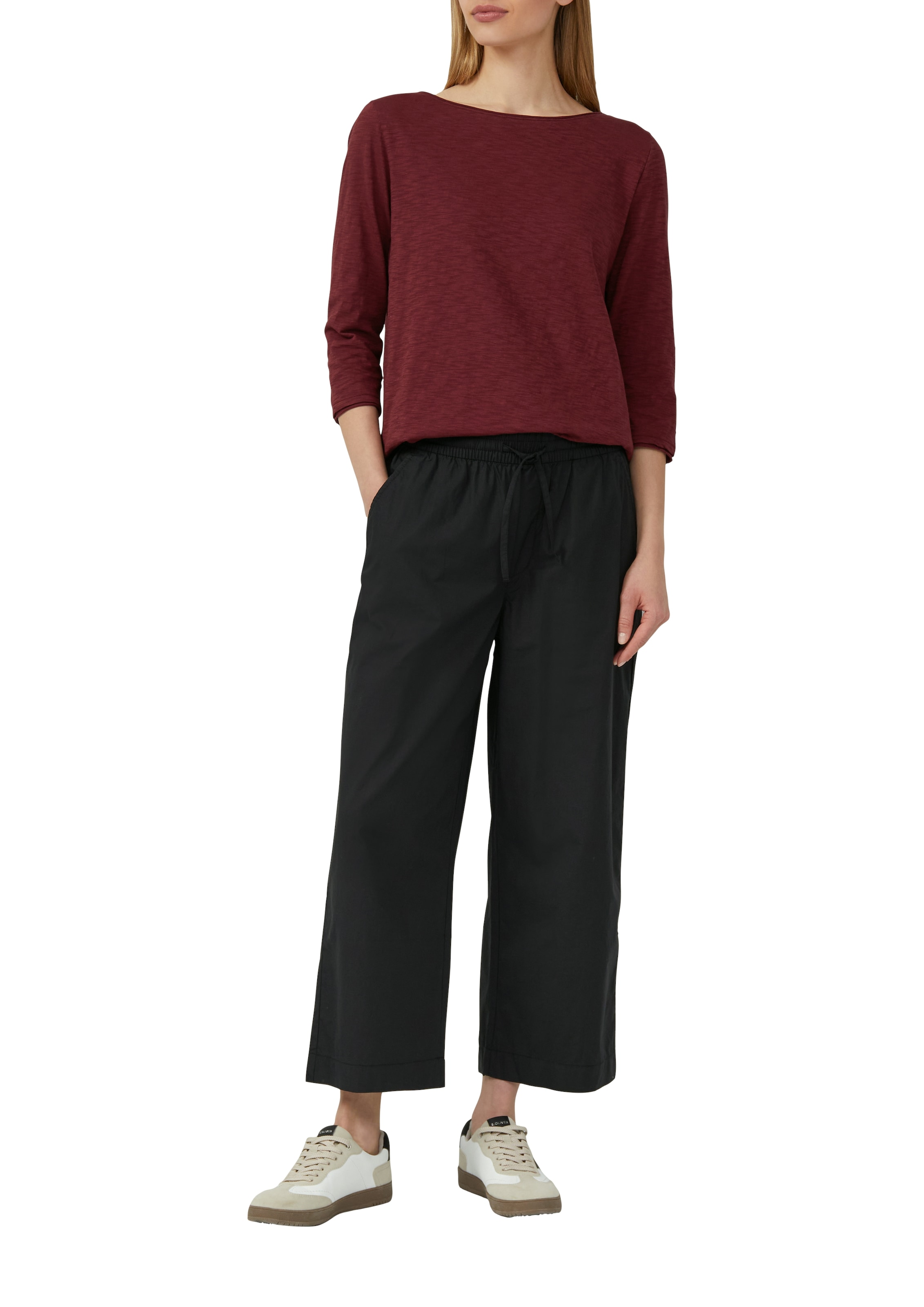 s.Oliver Langarmshirt, aus Flammgarn