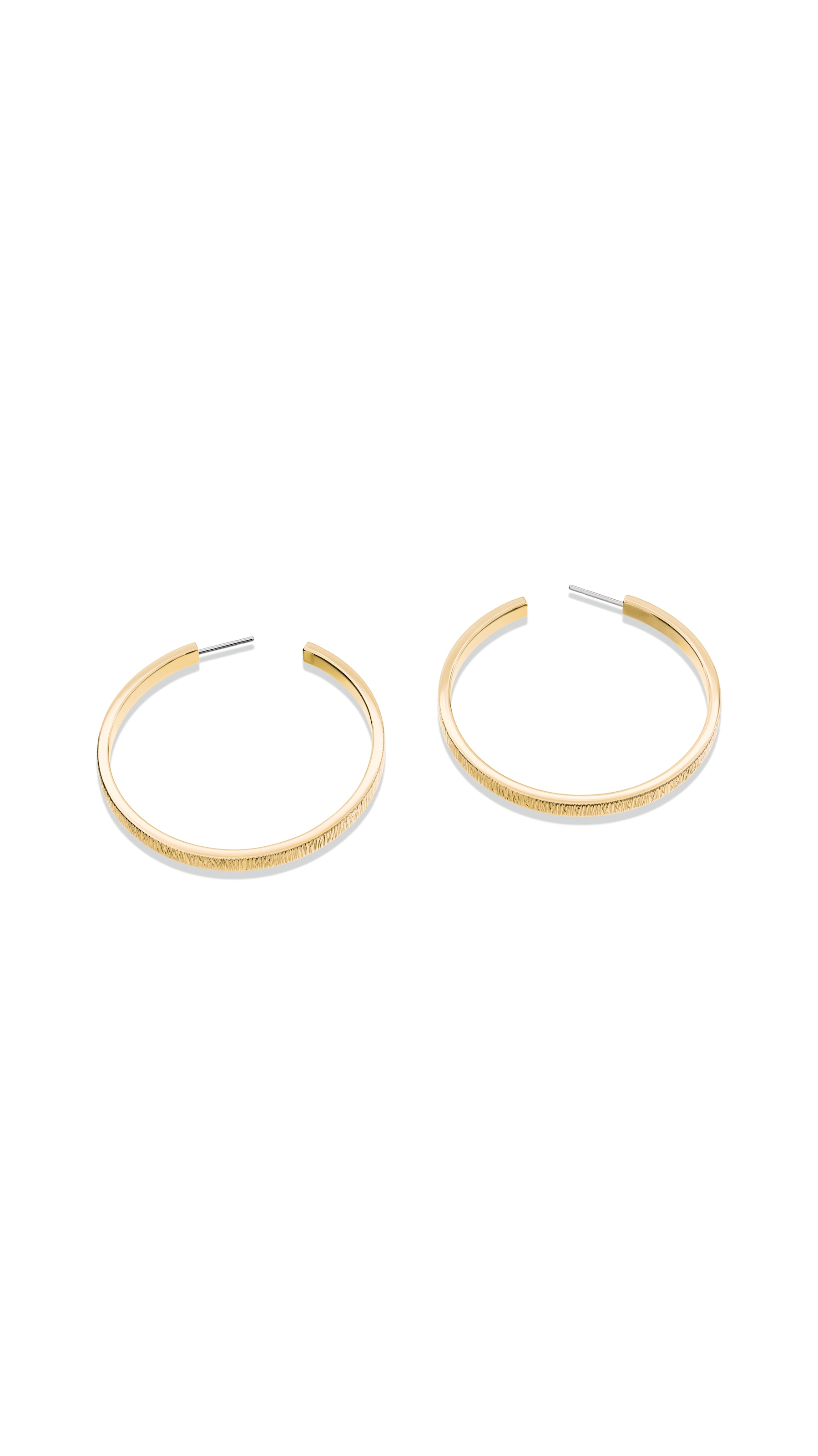 Calvin Klein Paar Creolen »SOPHISTICATED TEXTURE«