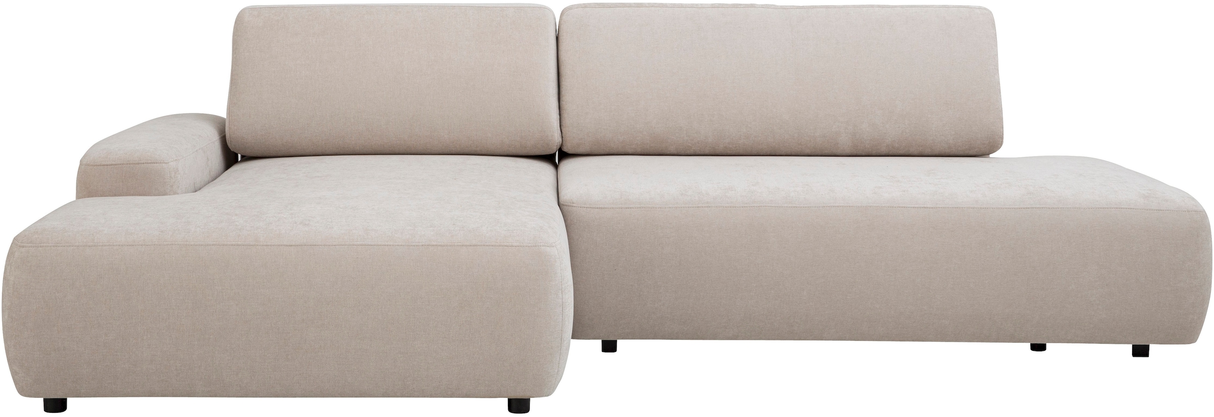 Home affaire Ecksofa »TORGE, Schlafsofa Cord, Samtvelours u. Strukur fein, günstig online kaufen