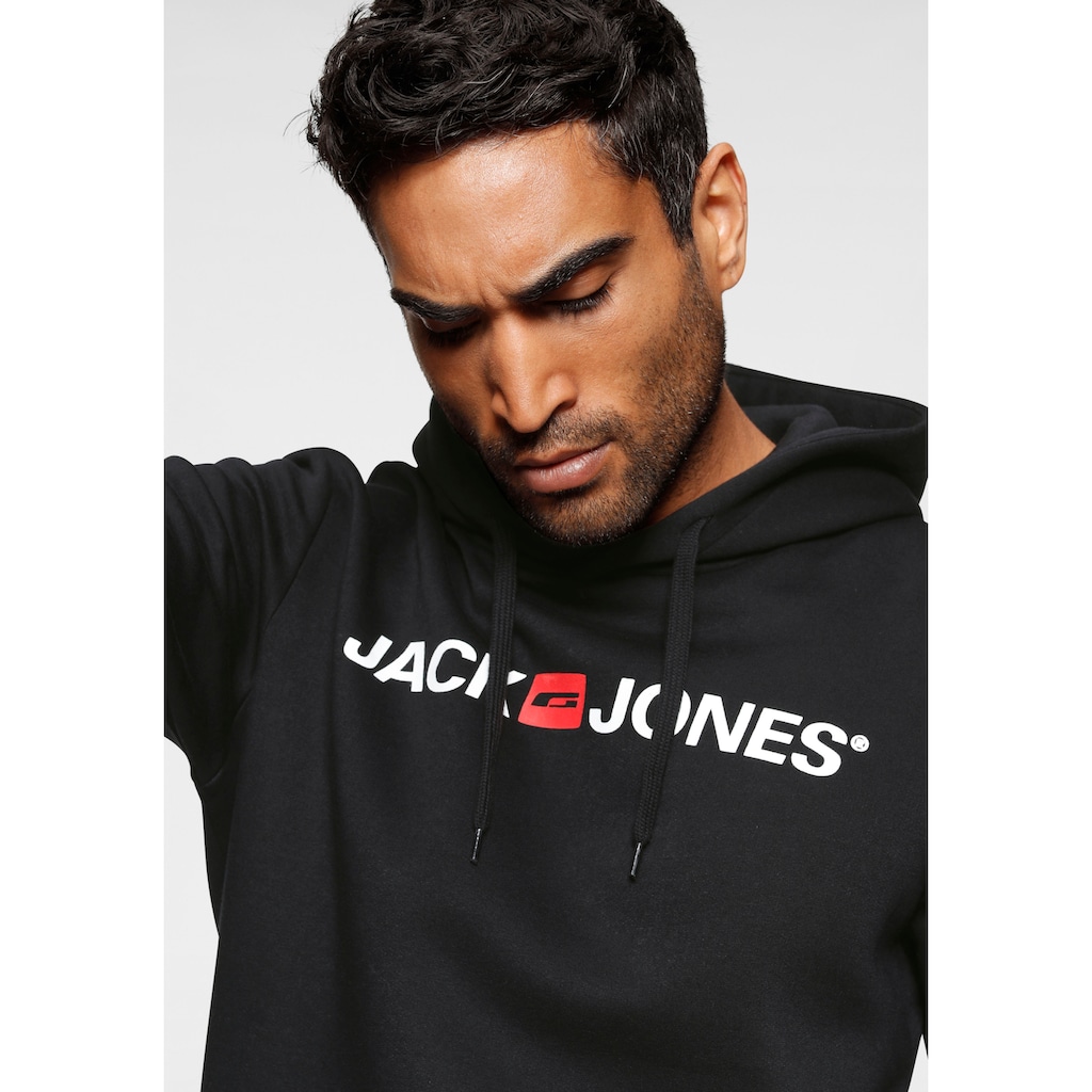 Jack & Jones Kapuzensweatshirt »Logo Hoodie Oldschool«