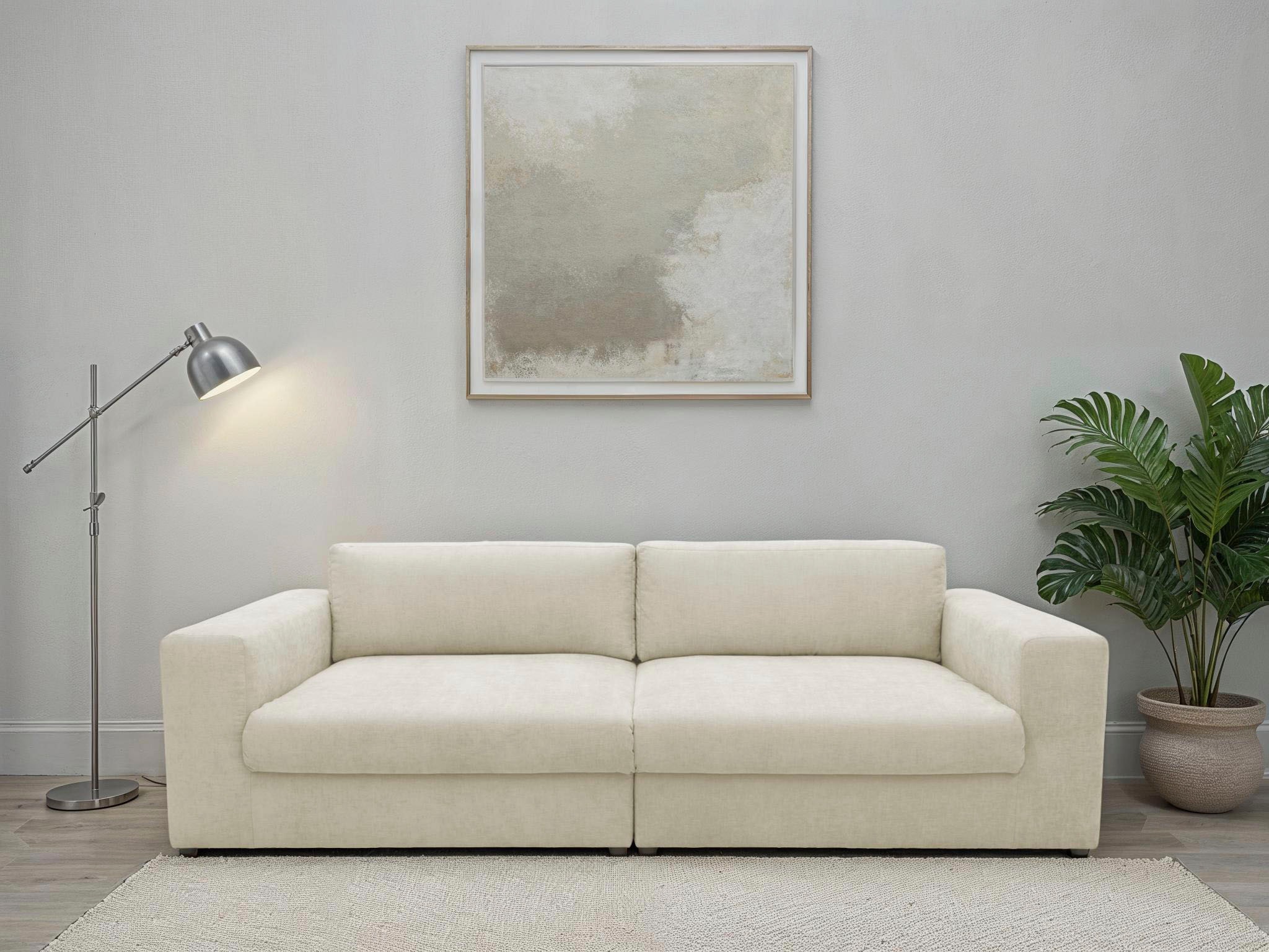 DOMO collection Big-Sofa »800 025 Megasofa Breite 276cm, Taschenfederkern f günstig online kaufen