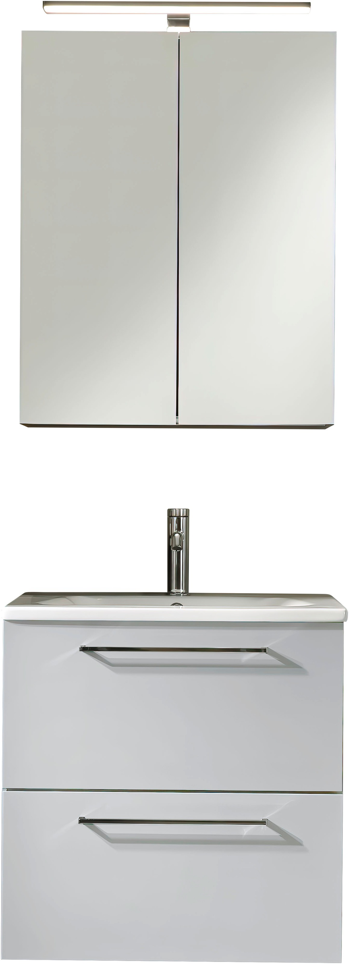 Badmöbel-Set NOLTE SPA "Lux - Badmöbel-Set", weiß, B:60cm H:180cm T:46cm