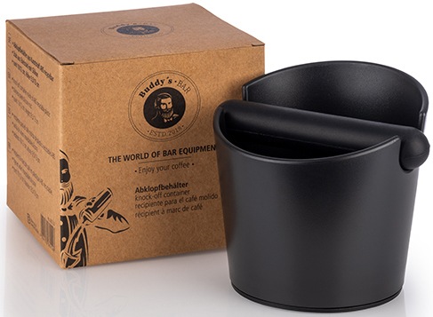 Buddy's Ausklopfbehälter »Buddy´s Bar - Barista Edition, Premium«, 1 Behälter, für Espresso Kaffeesatz aus dem Siebträger, ABS