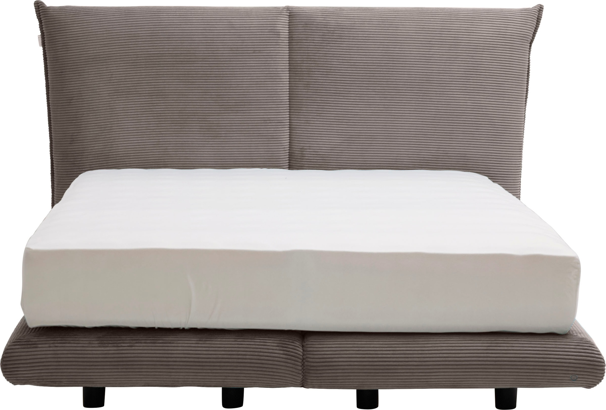 Bild von TOM TAILOR HOME Boxspringbett »SOHO PILLOW BOX«, in Schwebeoptik, Kopfteil in Kissenform, Höhe 120 cm