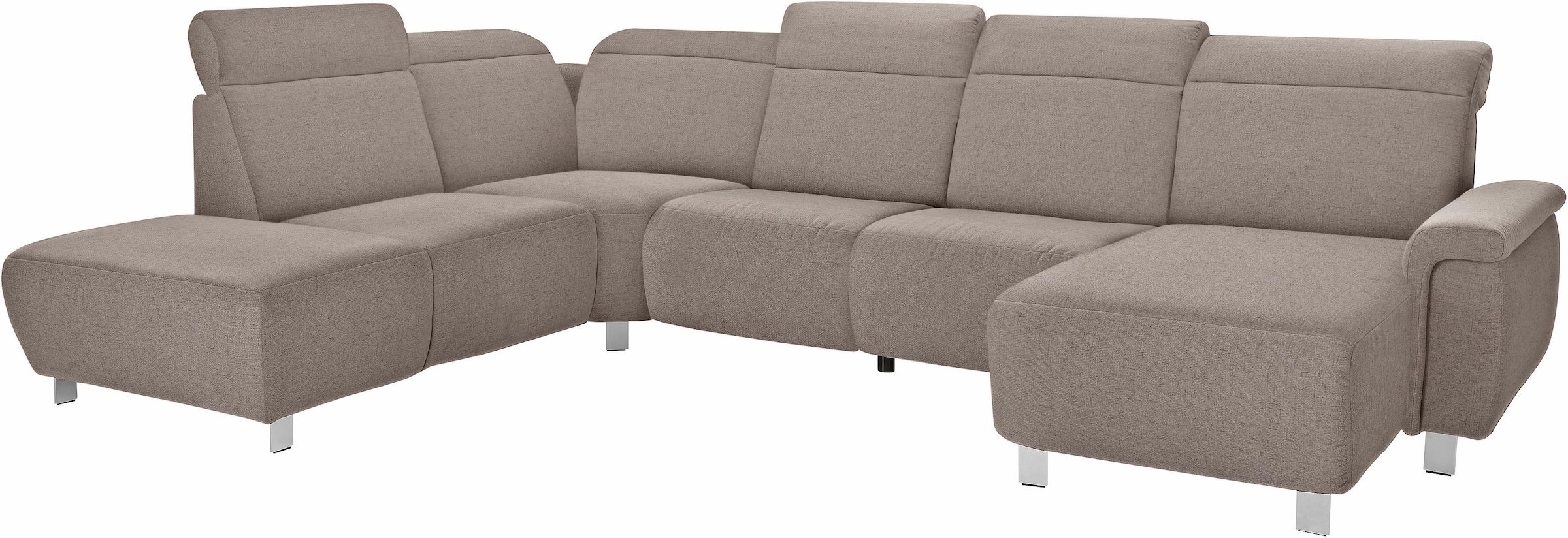 sit&more Wohnlandschaft »Township U-Form«, wahlweise mit elektrischer Wallfree-Funktion