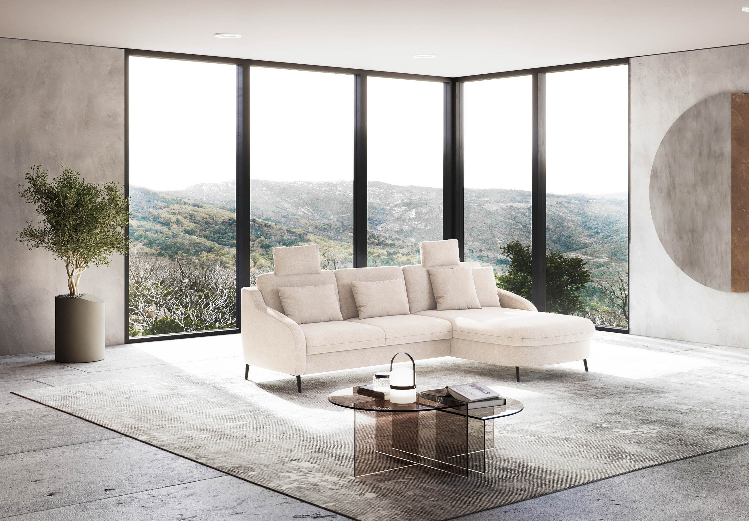 sit&more Ecksofa »Soul L-Form«, wahlweise mit Bettfunktion und Bettkasten o günstig online kaufen
