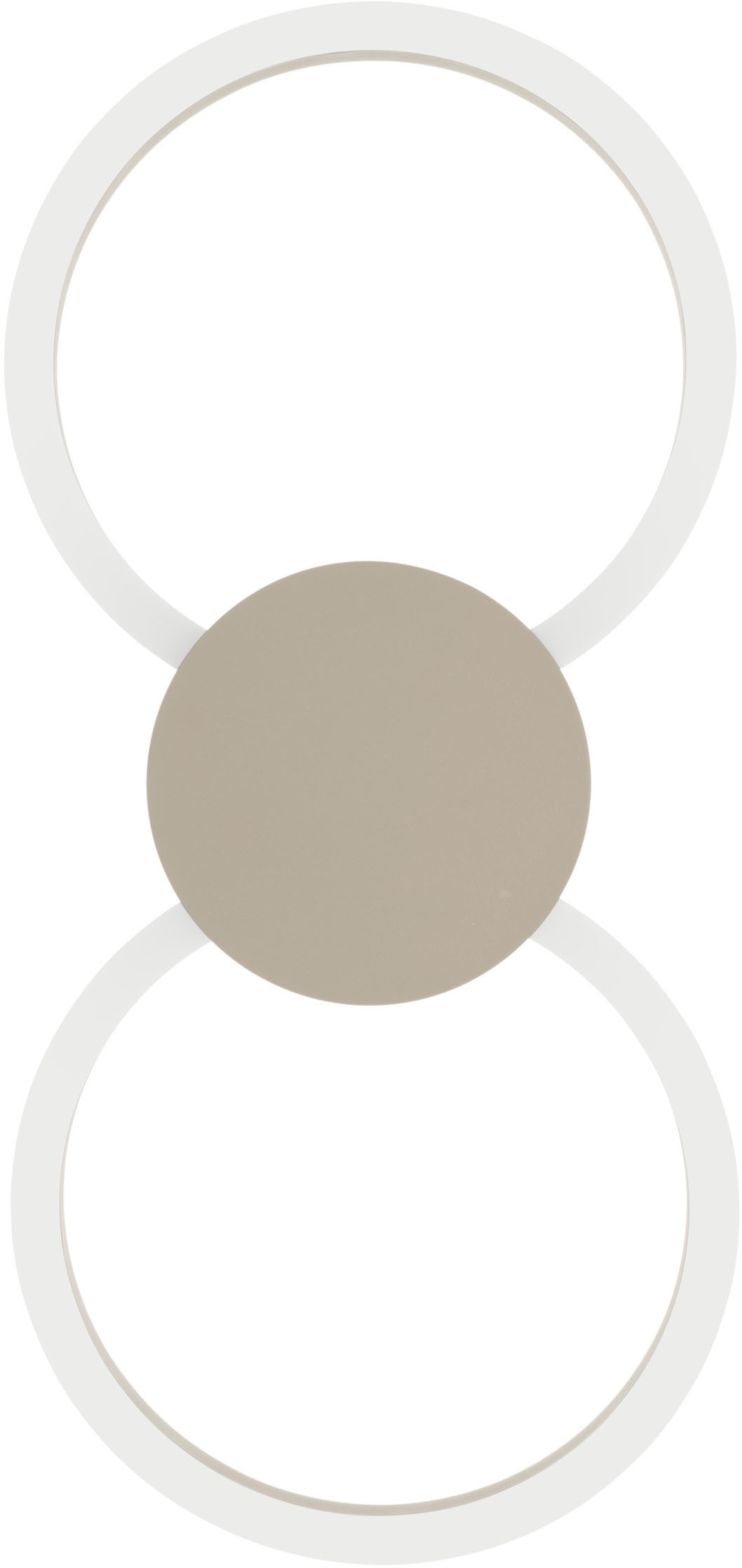 EGLO Deckenleuchte »VENTICELLO 1 Deckenlampe - Alu - LED;LED - 20W;0,91W - IP20« LED-Modul 1 Stk. Warmweiß Wohzimmerlampe, Esszimmerlampe, Flur, Schlafzimmer, L66 x B30 x H5 cm