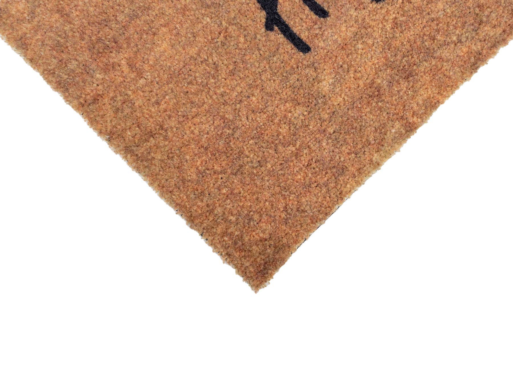 Primaflor-Ideen in Textil Fußmatte »Schmutzfangmatte COUNTRY, Hey«, rechteckig, 7 mm Höhe, Schmutzfangmatte, Kokos-Optik, mit Spruch, rutschhemmend, waschbar