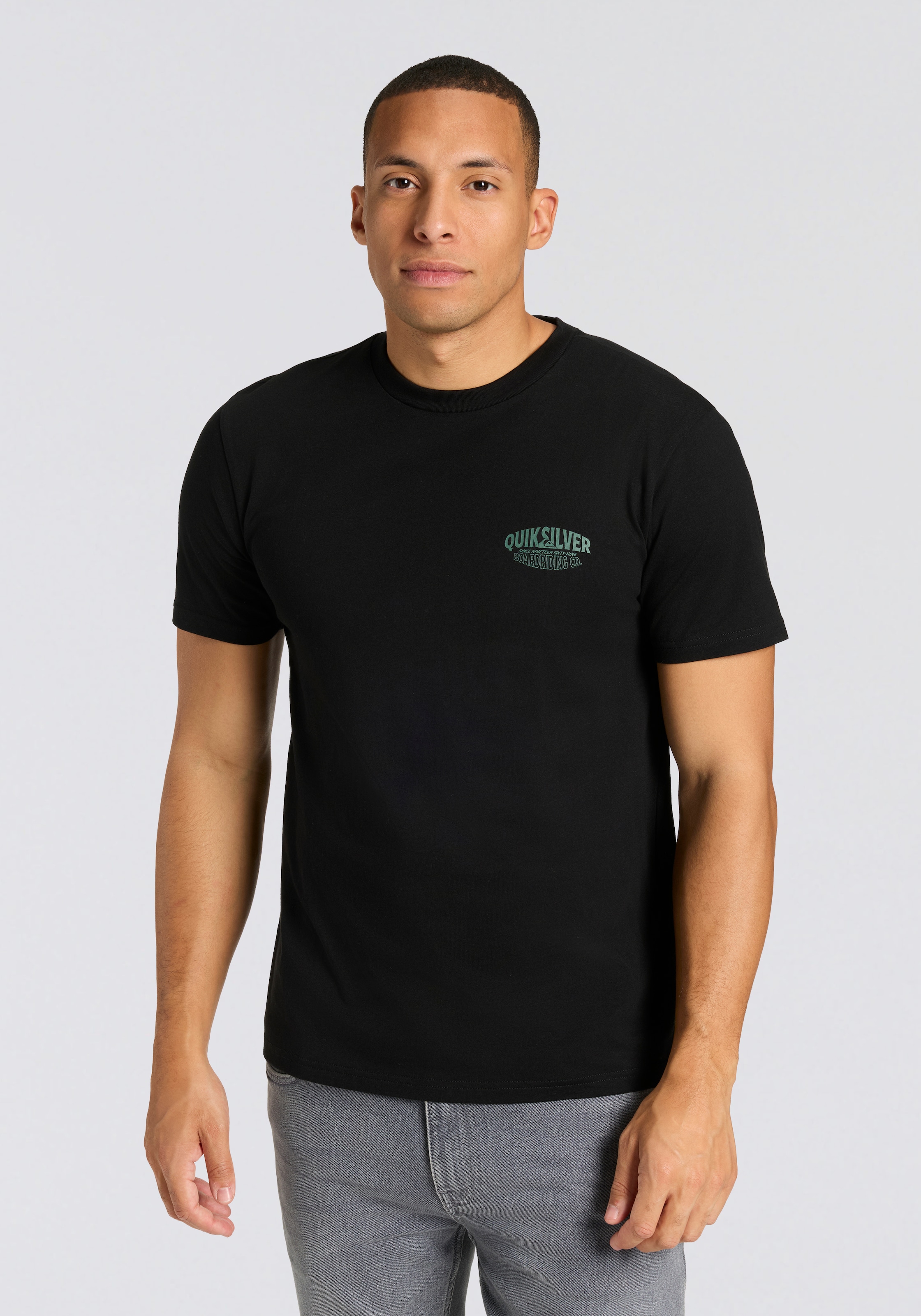 Quiksilver T-Shirt »RUGGED PACK« 2 tlg. für Erwachsene, Kurzarm, für Freizeit und Alltag, sportlicher Stil