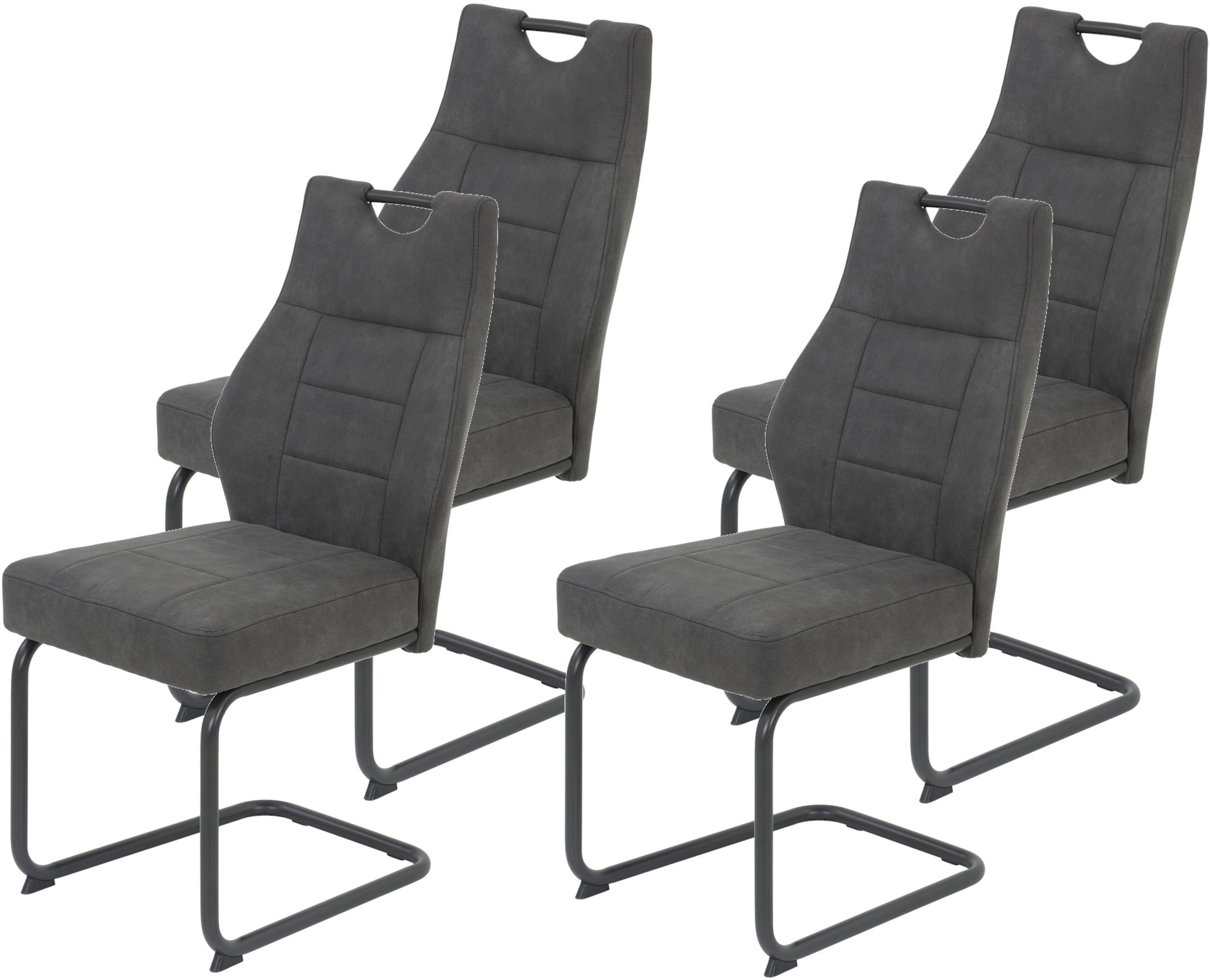 HELA Esszimmerstuhl »Linda S Schwingstuhl BESTSELLER« (Set) 4 Stk. Microfas günstig online kaufen